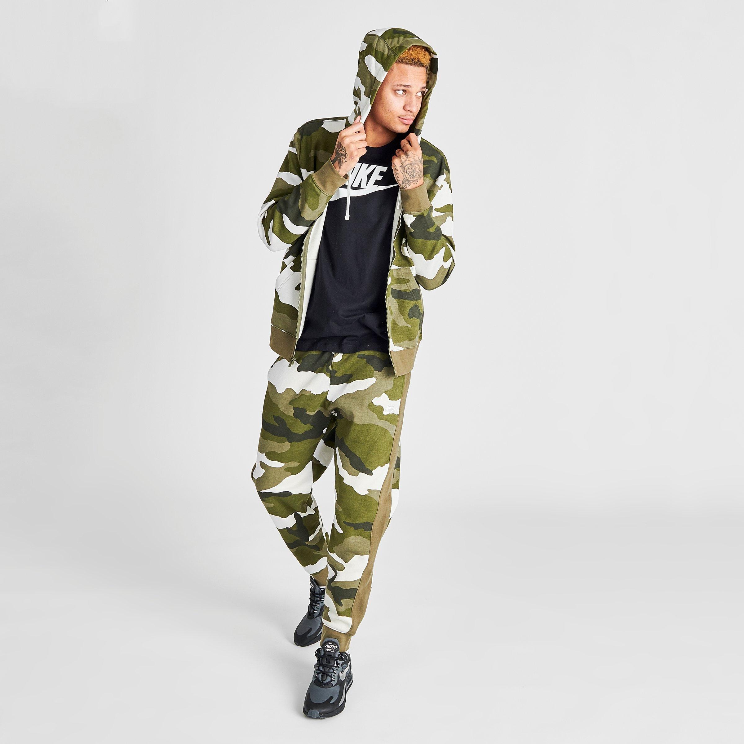 men's camo joggers nike sportswear club