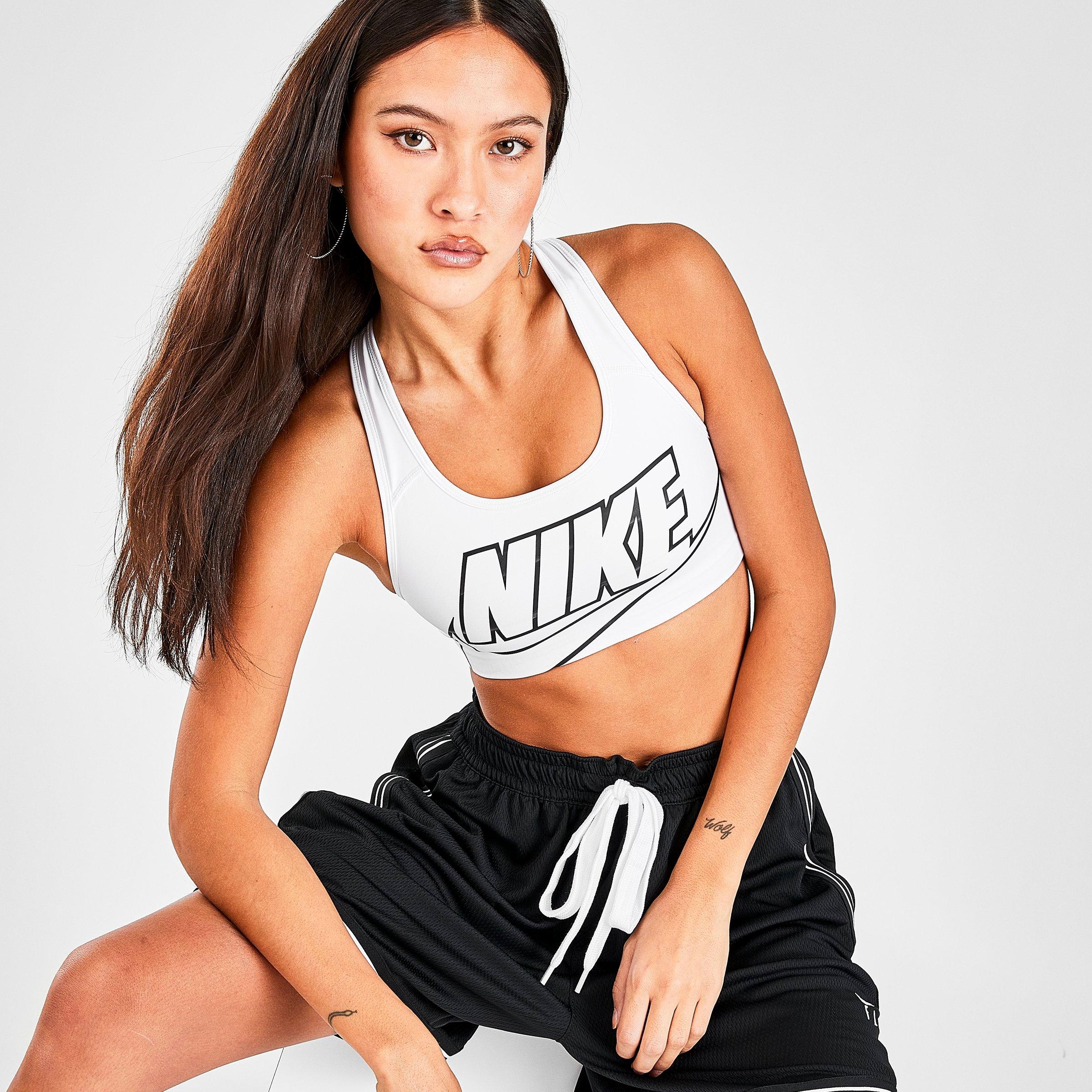 nike swoosh medium support bra