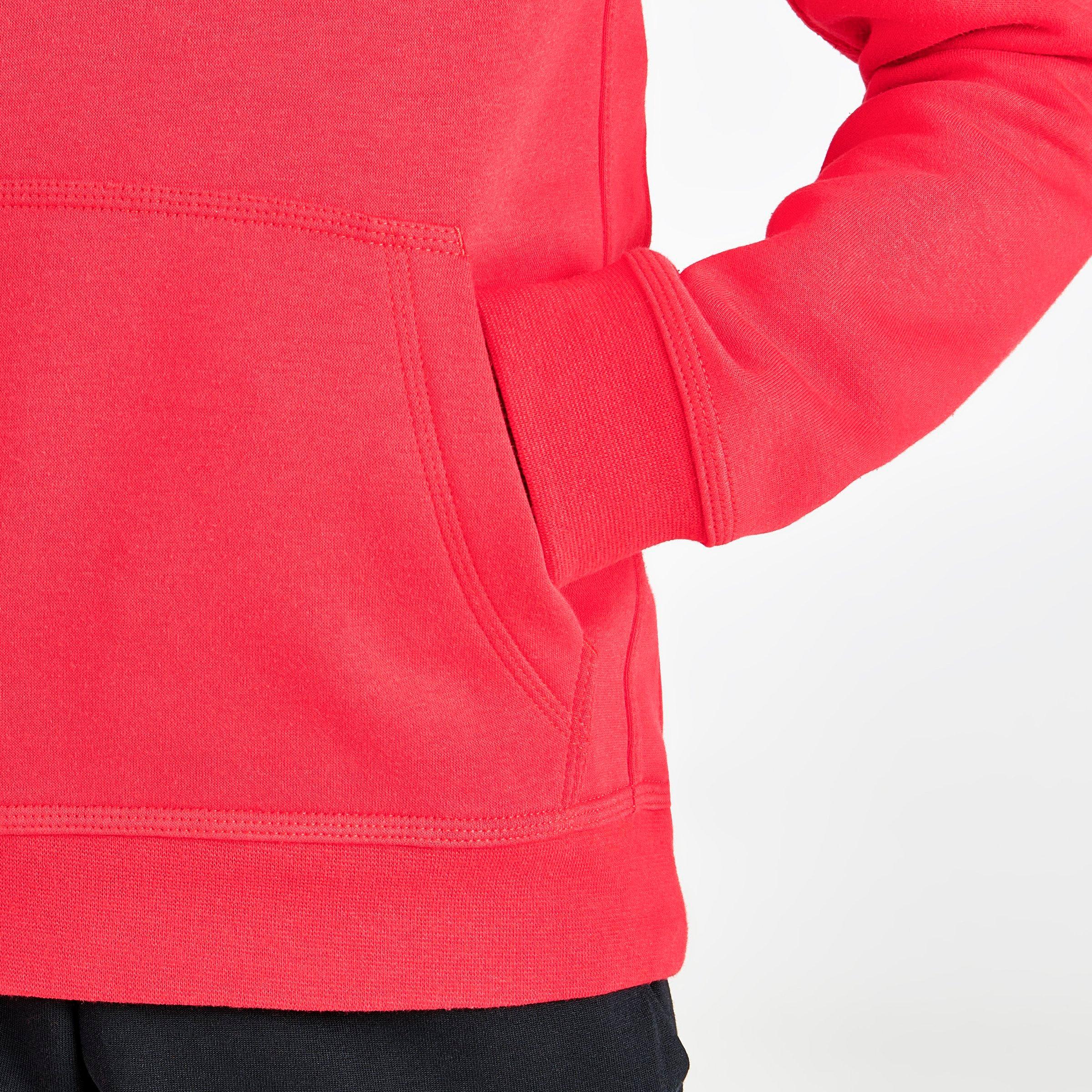 boys nike hoodie red