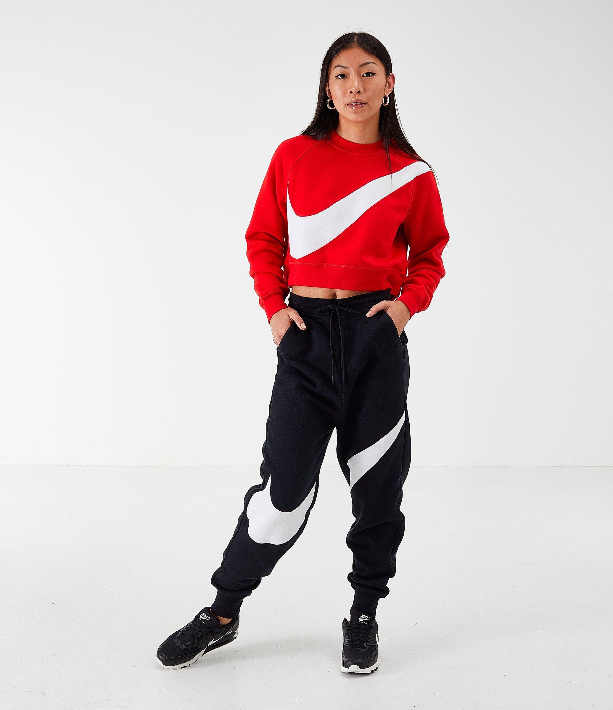 nike swoosh fleece pants