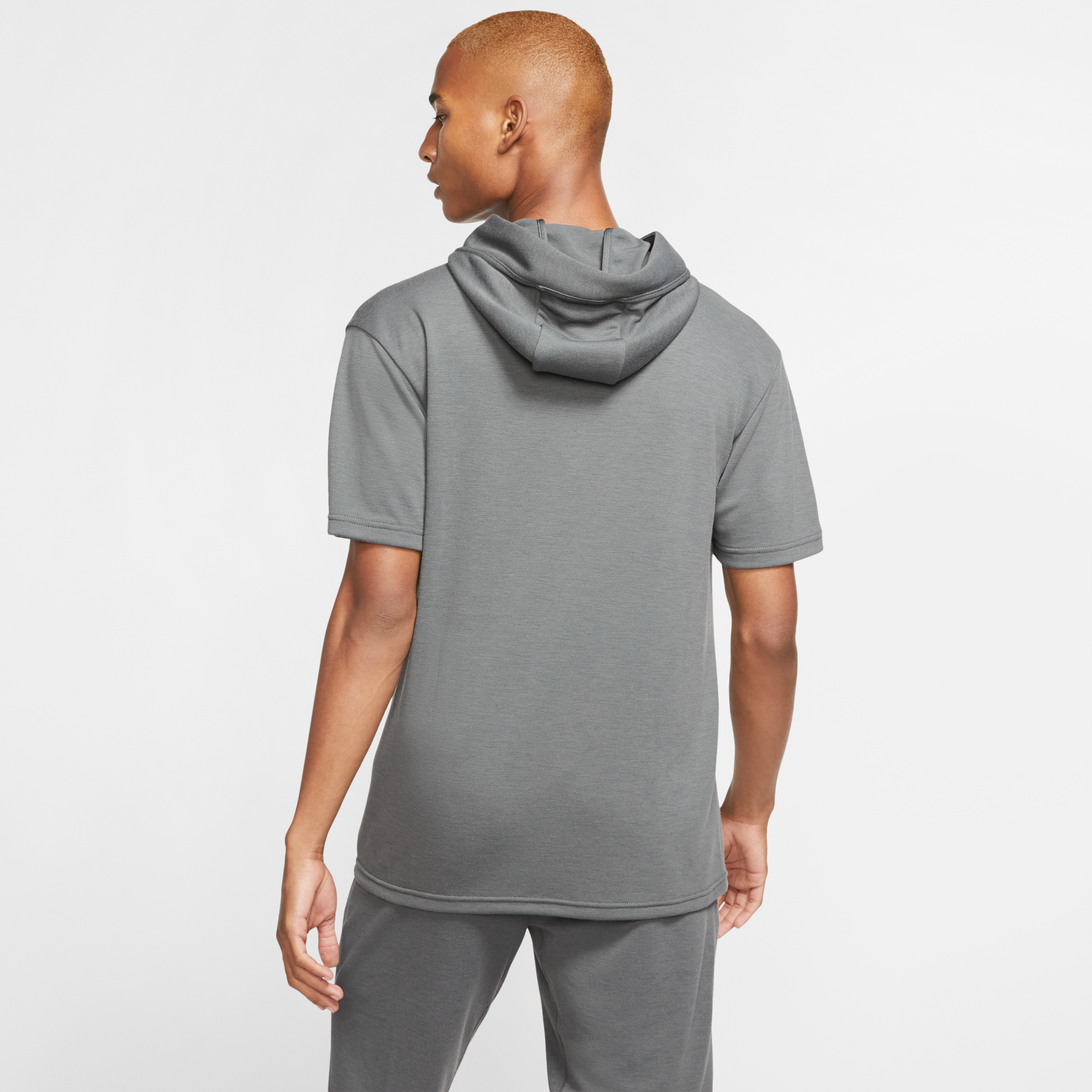 Nike Yoga Dri-FIT Short-Sleeve Hoodie 
