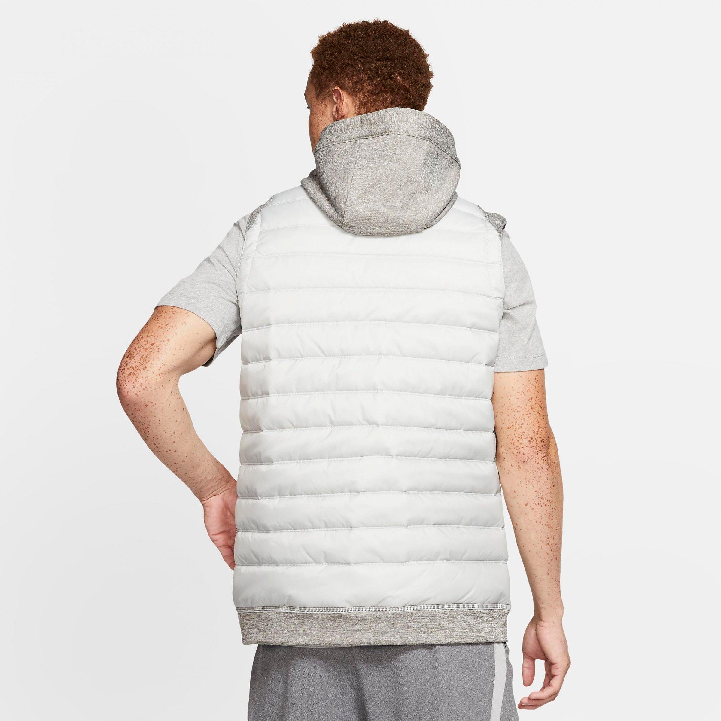 nike therma full zip winterized vest
