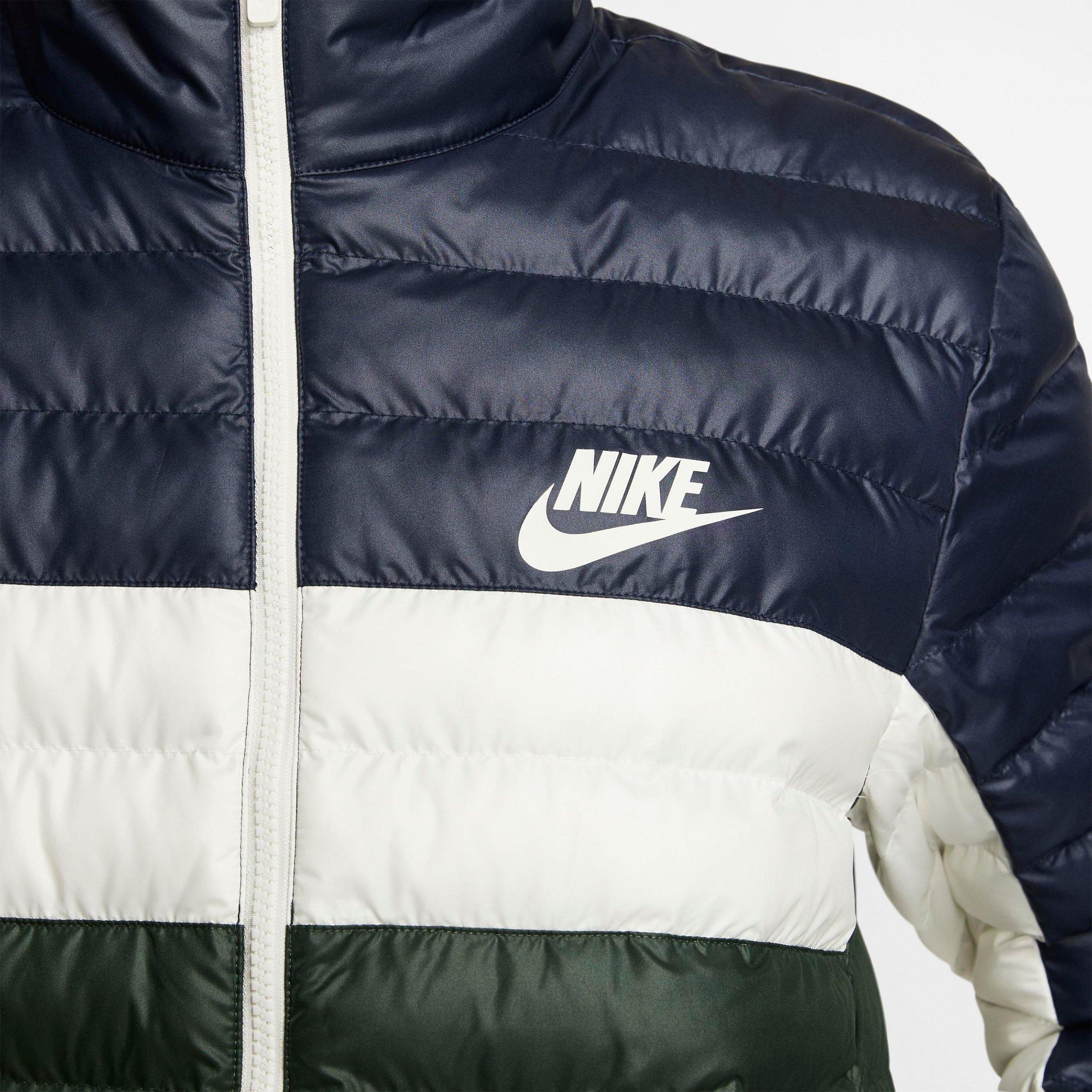 nike puffer jacket green