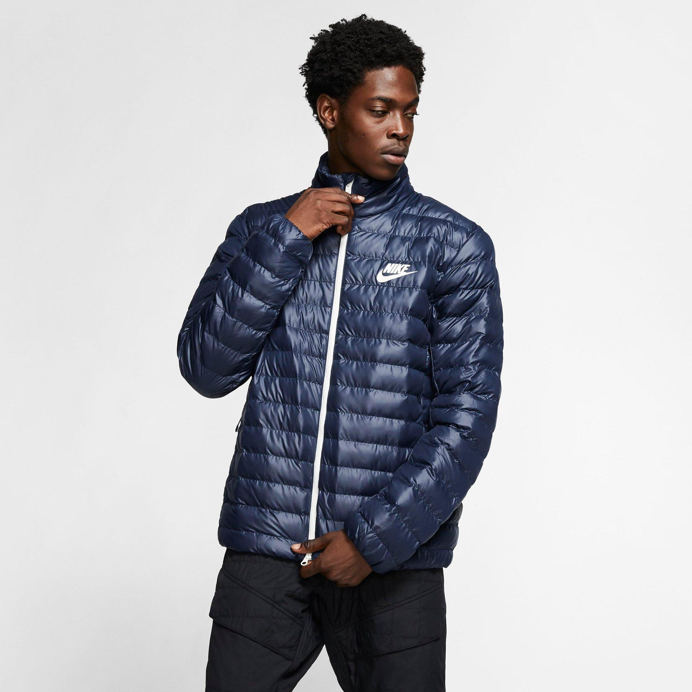 nike down fill bubble jacket mens