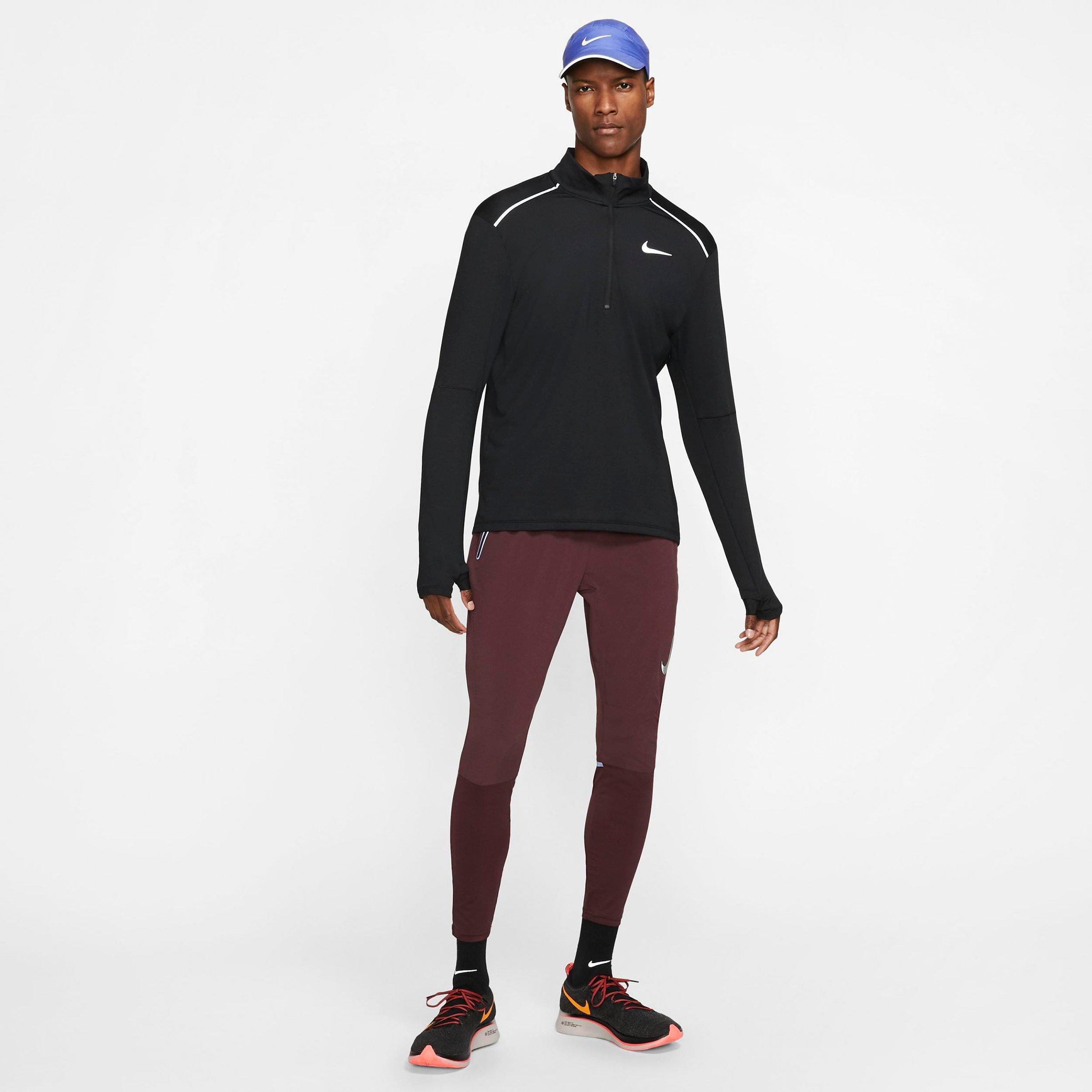 nike training half zip
