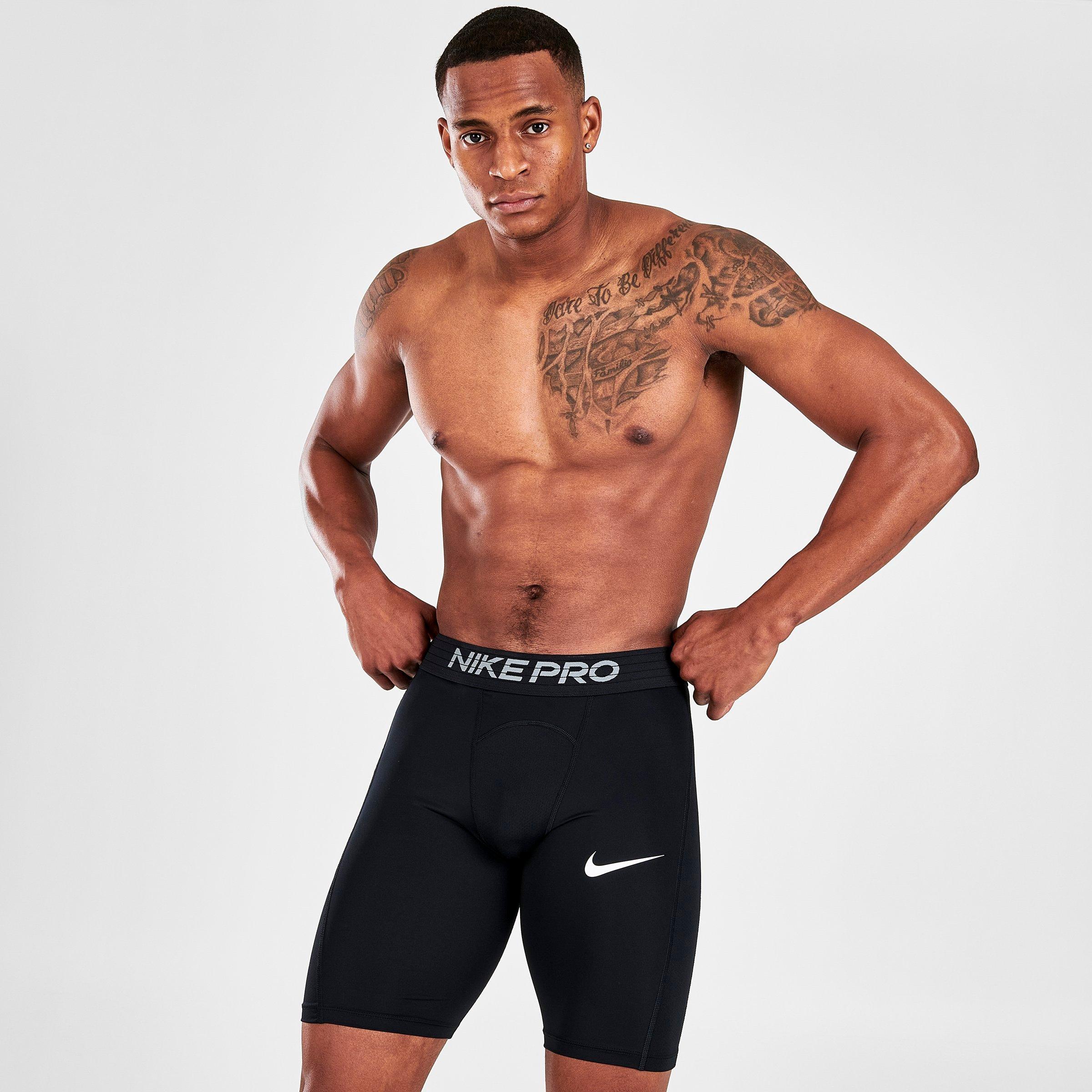 nike pro long shorts