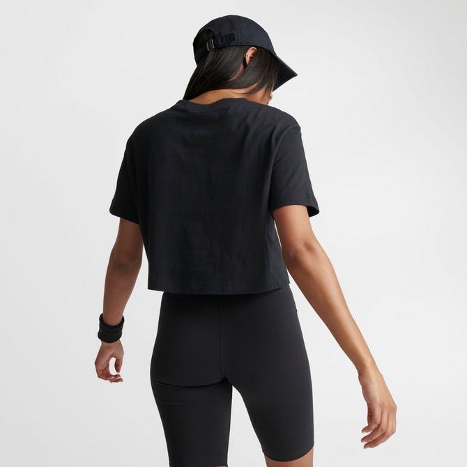 Women's Nike Sportswear Essential Cropped TShirt Finish Line