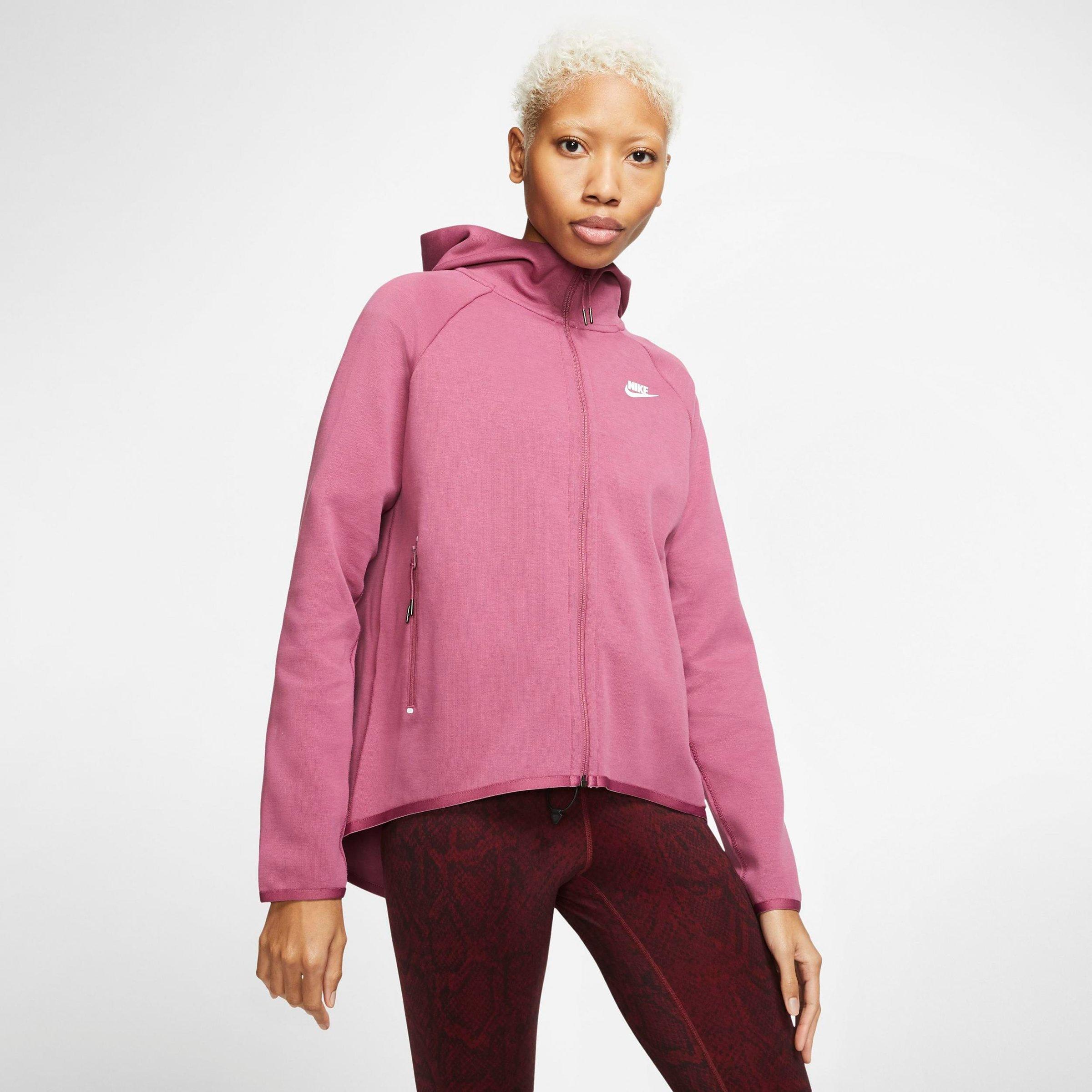 nike sportswear women's tech fleece cape hoodie