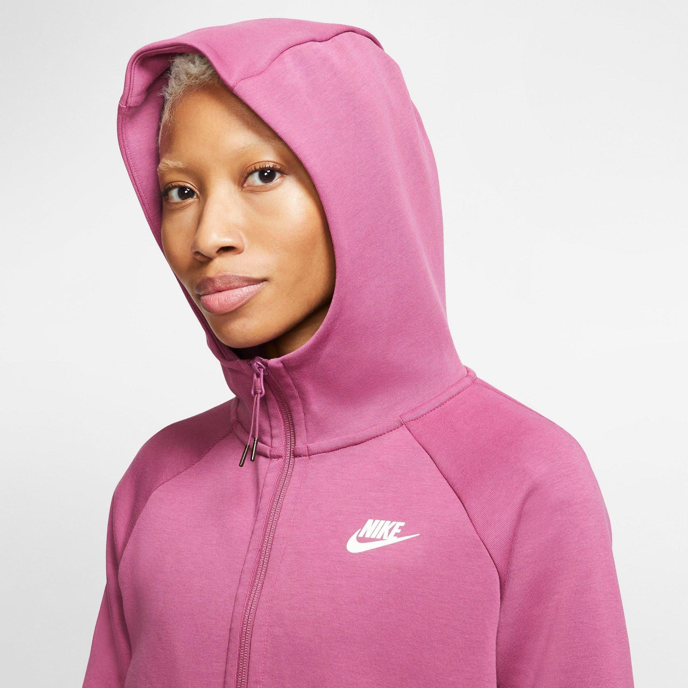 rose pink nike hoodie