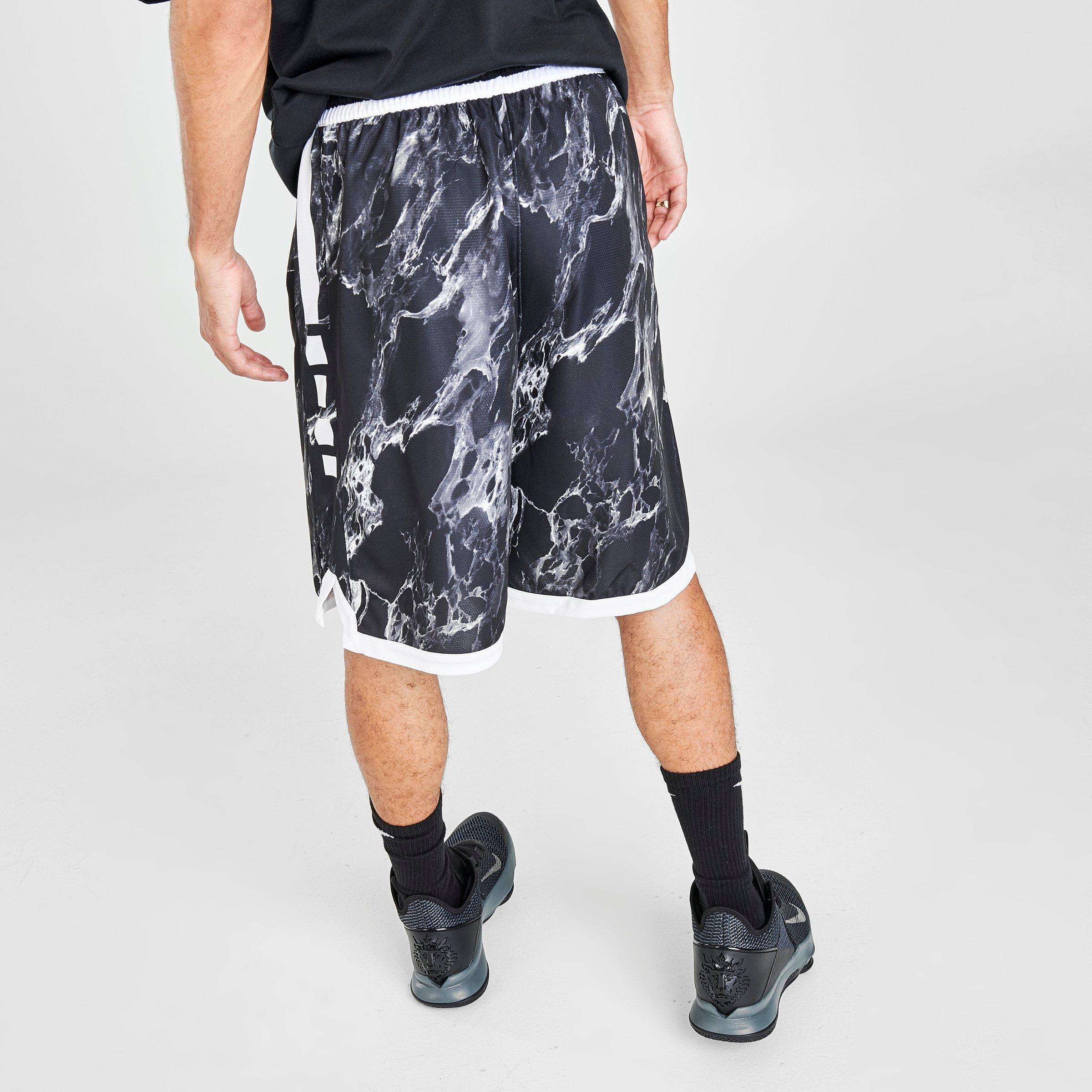 nike elite marble shorts