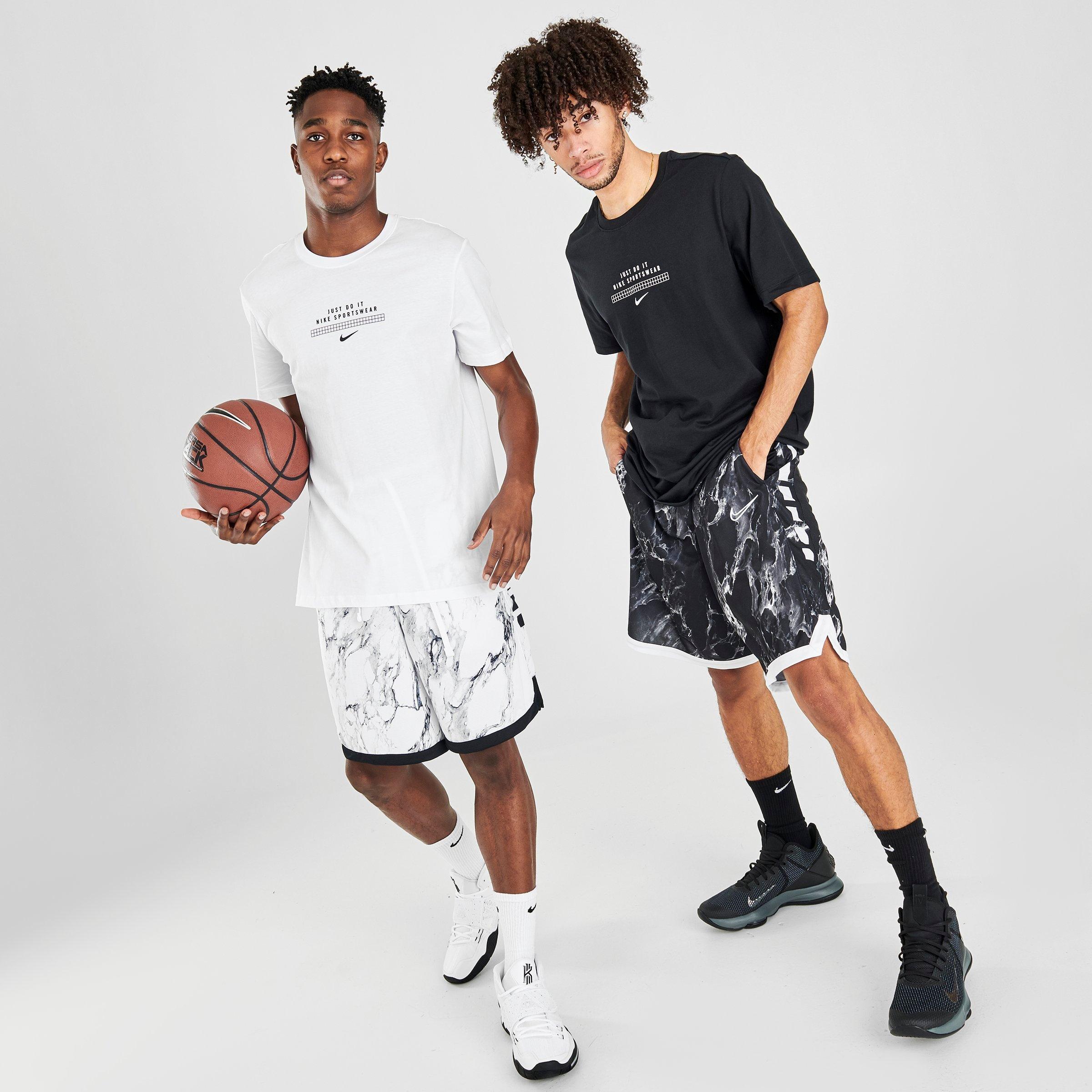 nike men's verbiage basketball shorts