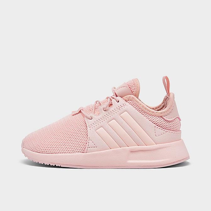 Right view of Girls' Toddler adidas Originals X_PLR Casual Shoes in Icey Pink/Icey Pink/Icey Pink Click to zoom