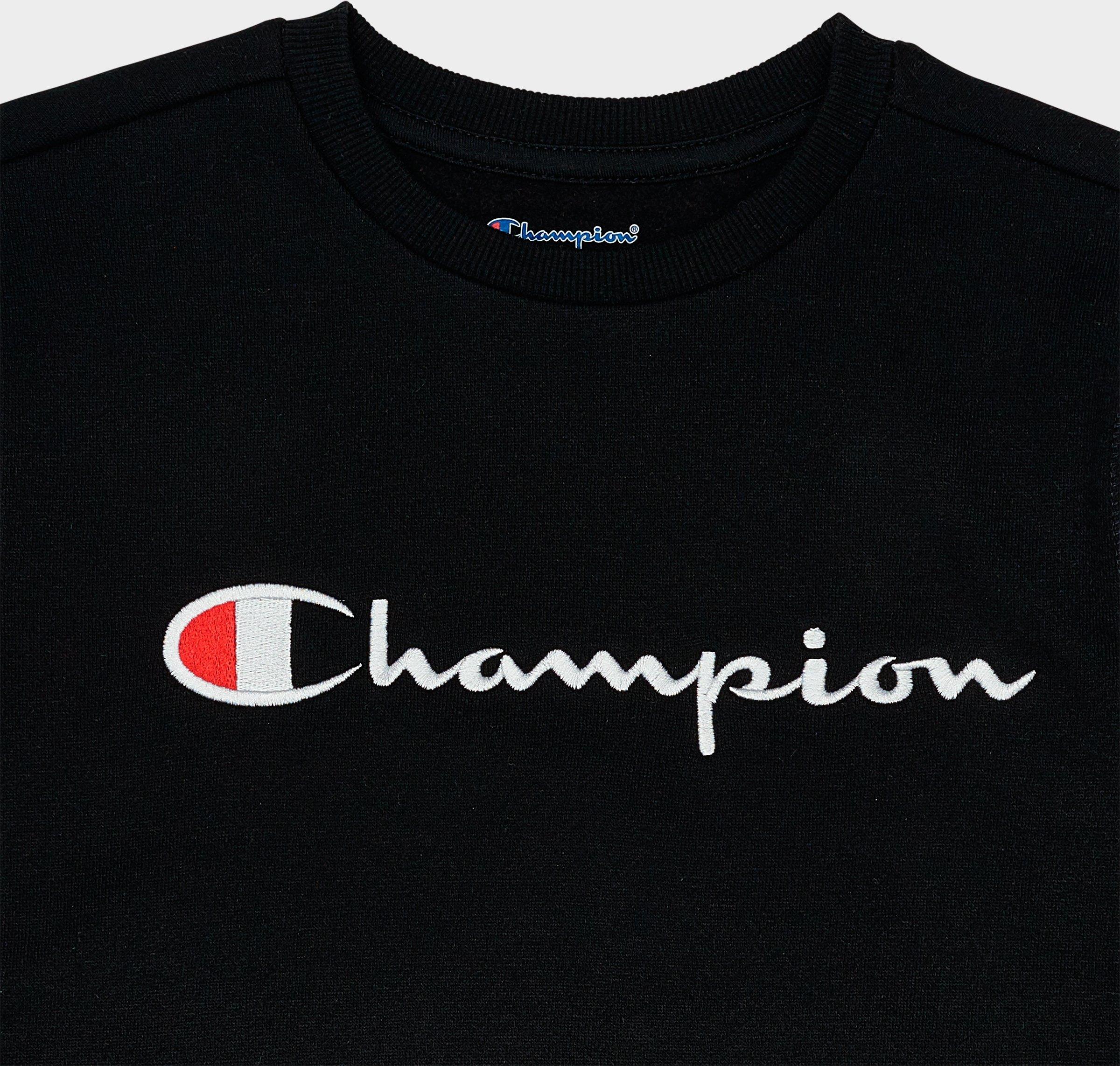 champion t shirt kids white