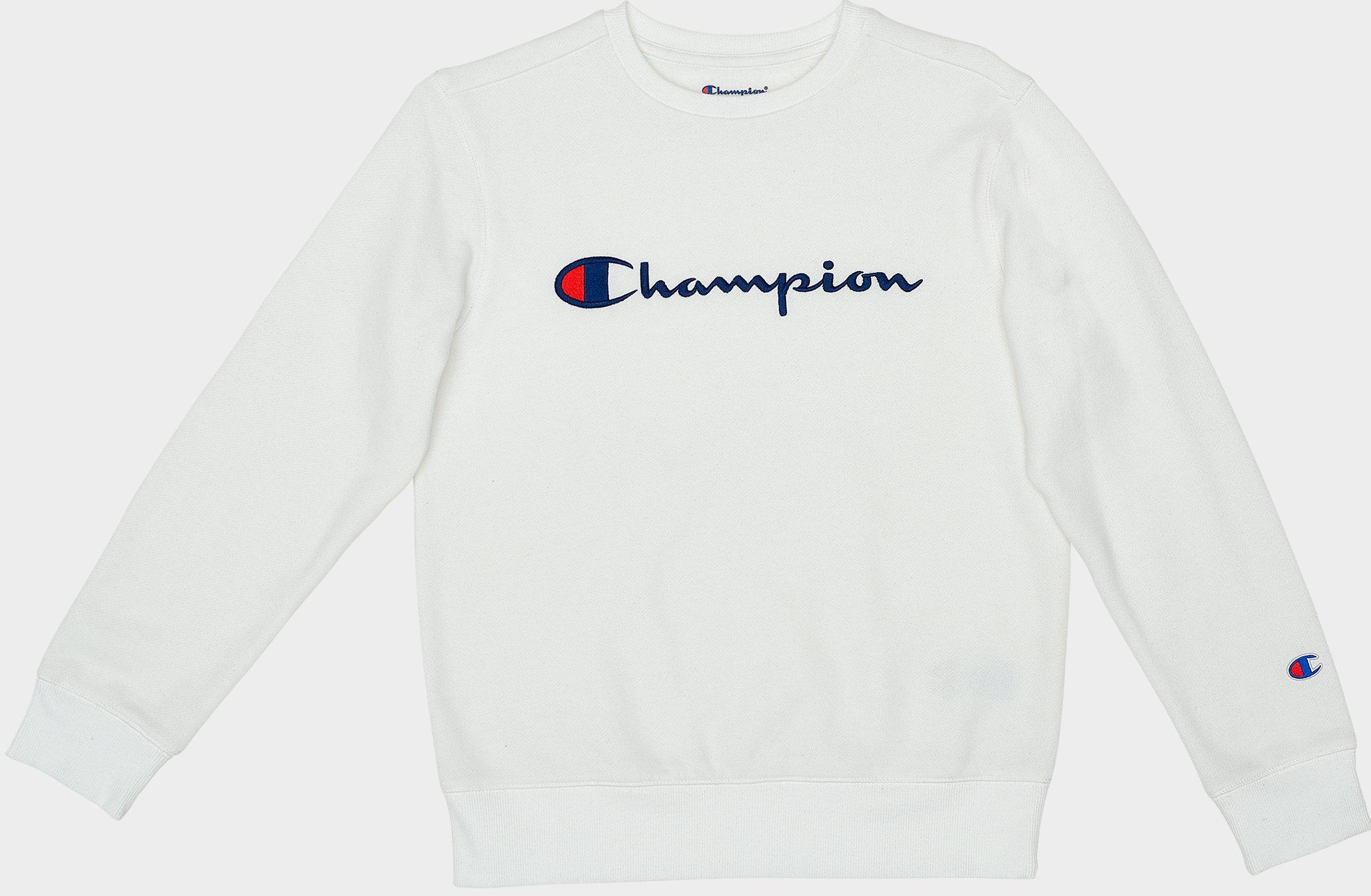 Champion Script Logo Crew Sweatshirt 