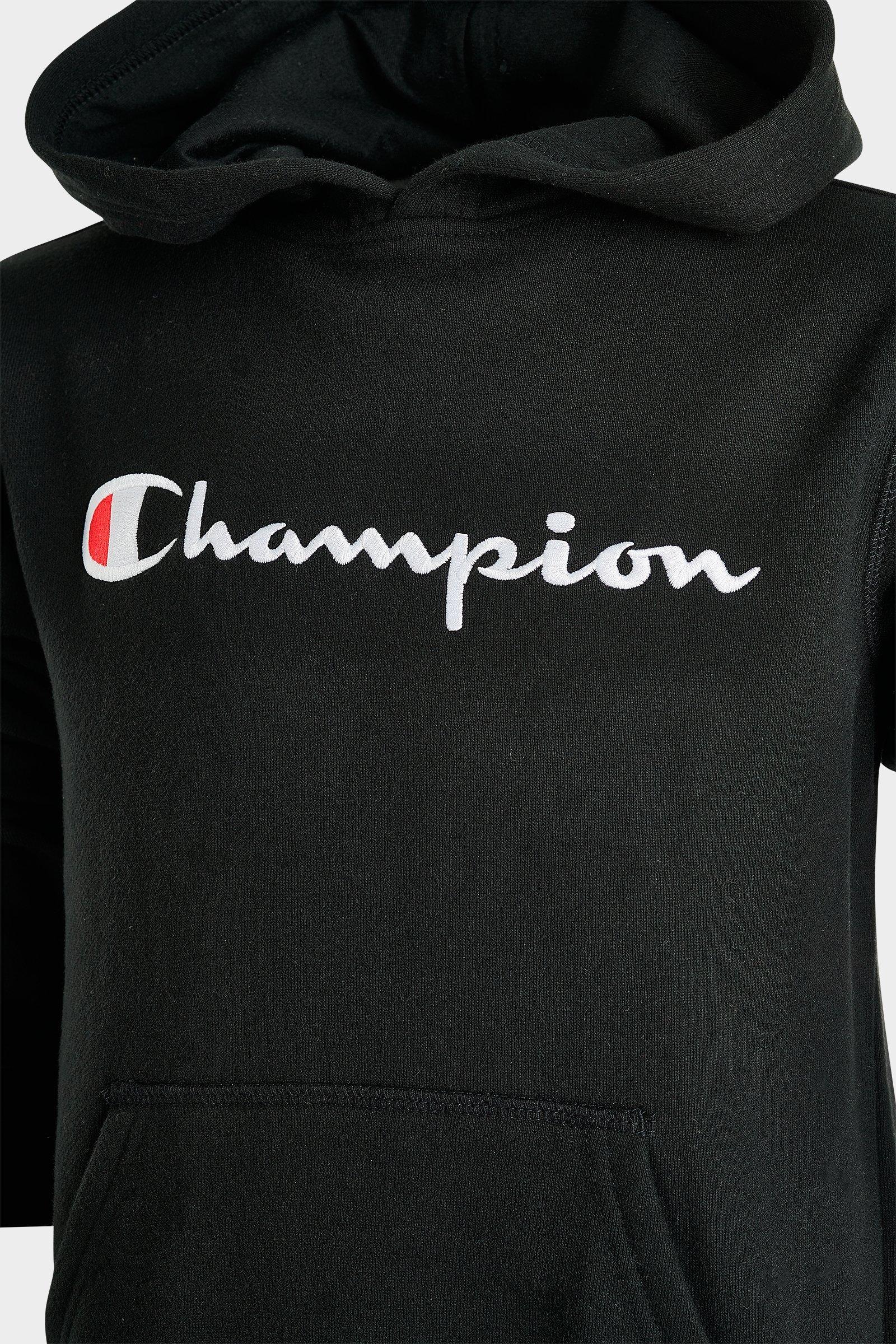 champion hoodie back logo