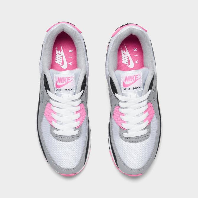 Gray and pink air max best sale