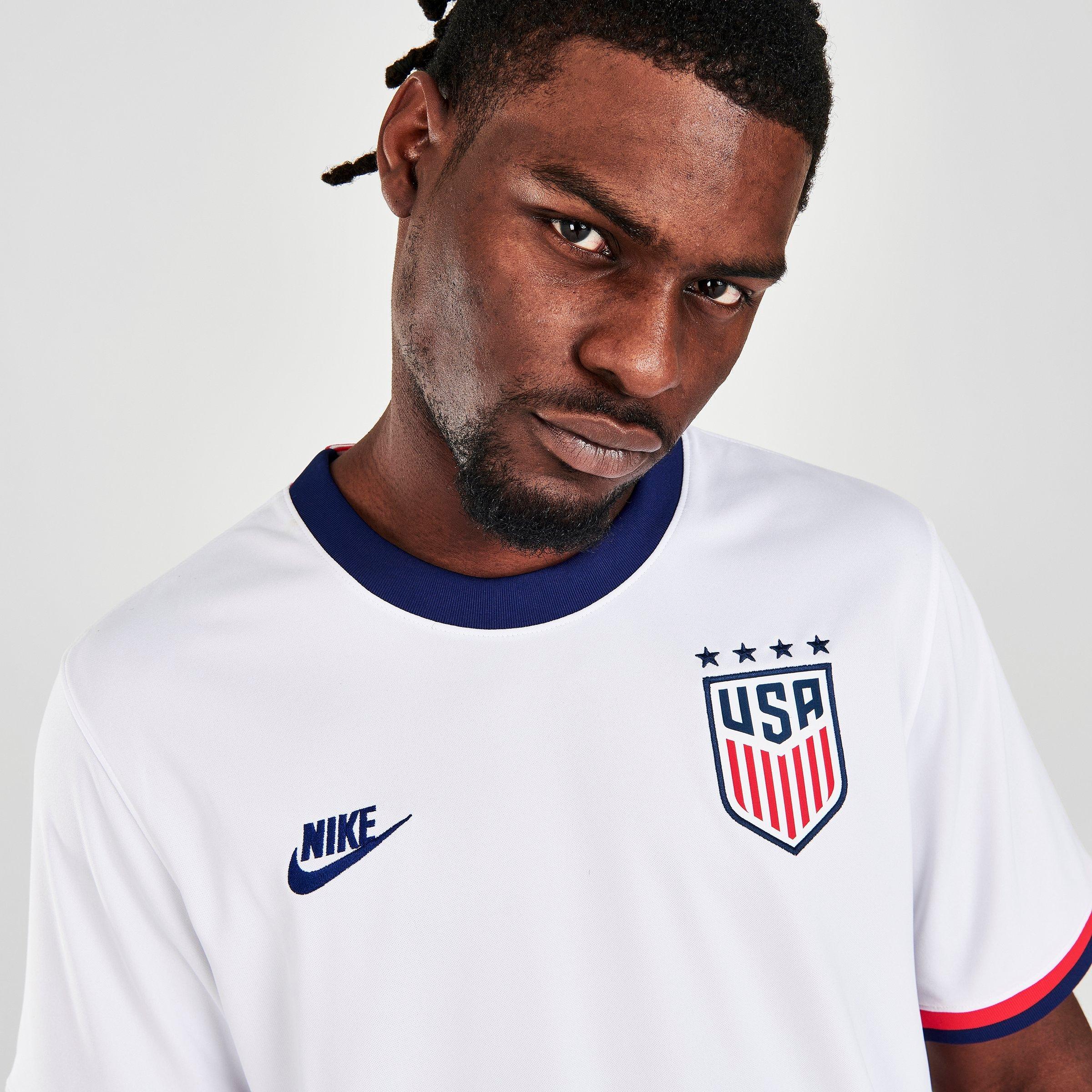 white usa soccer jersey