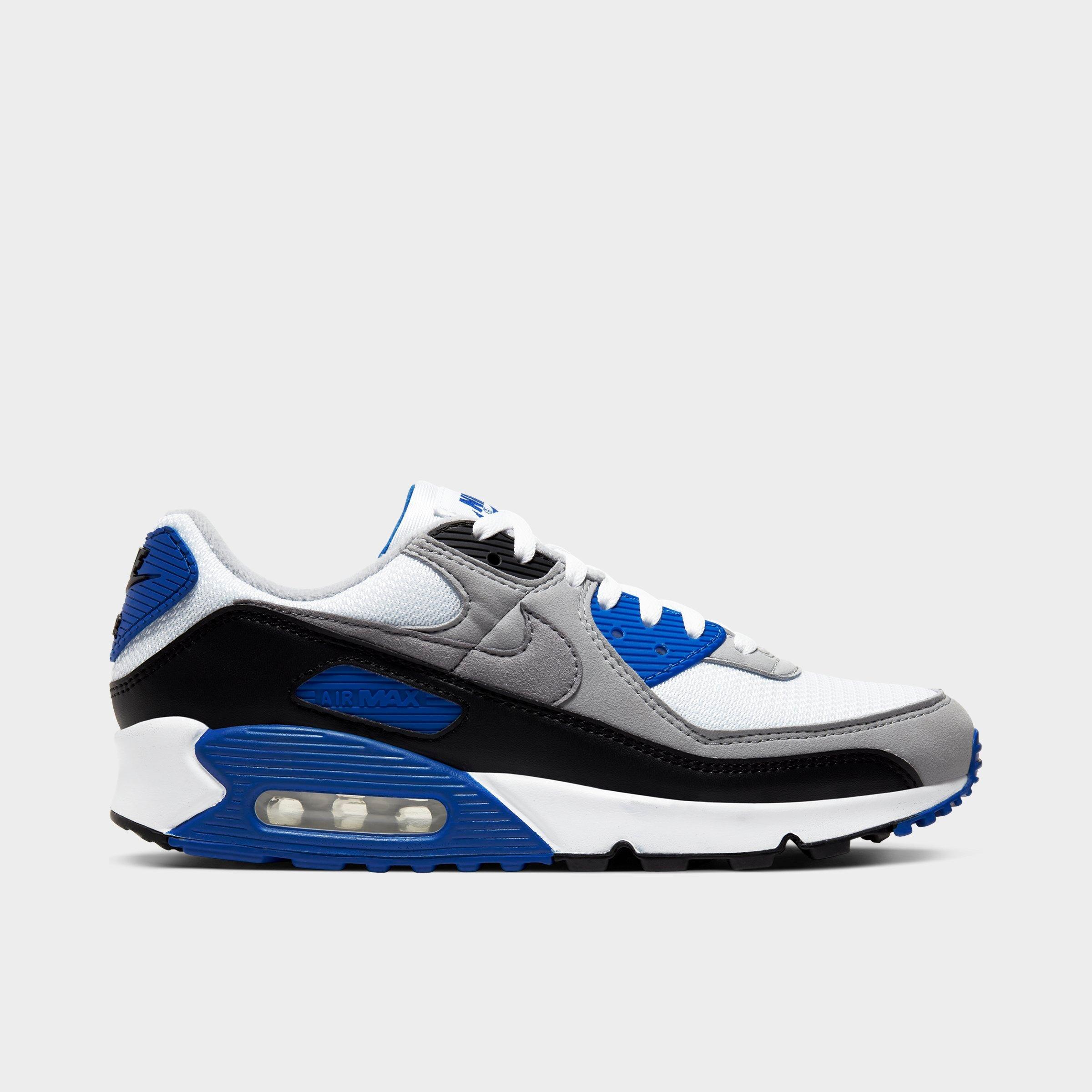 air max 90 white blue