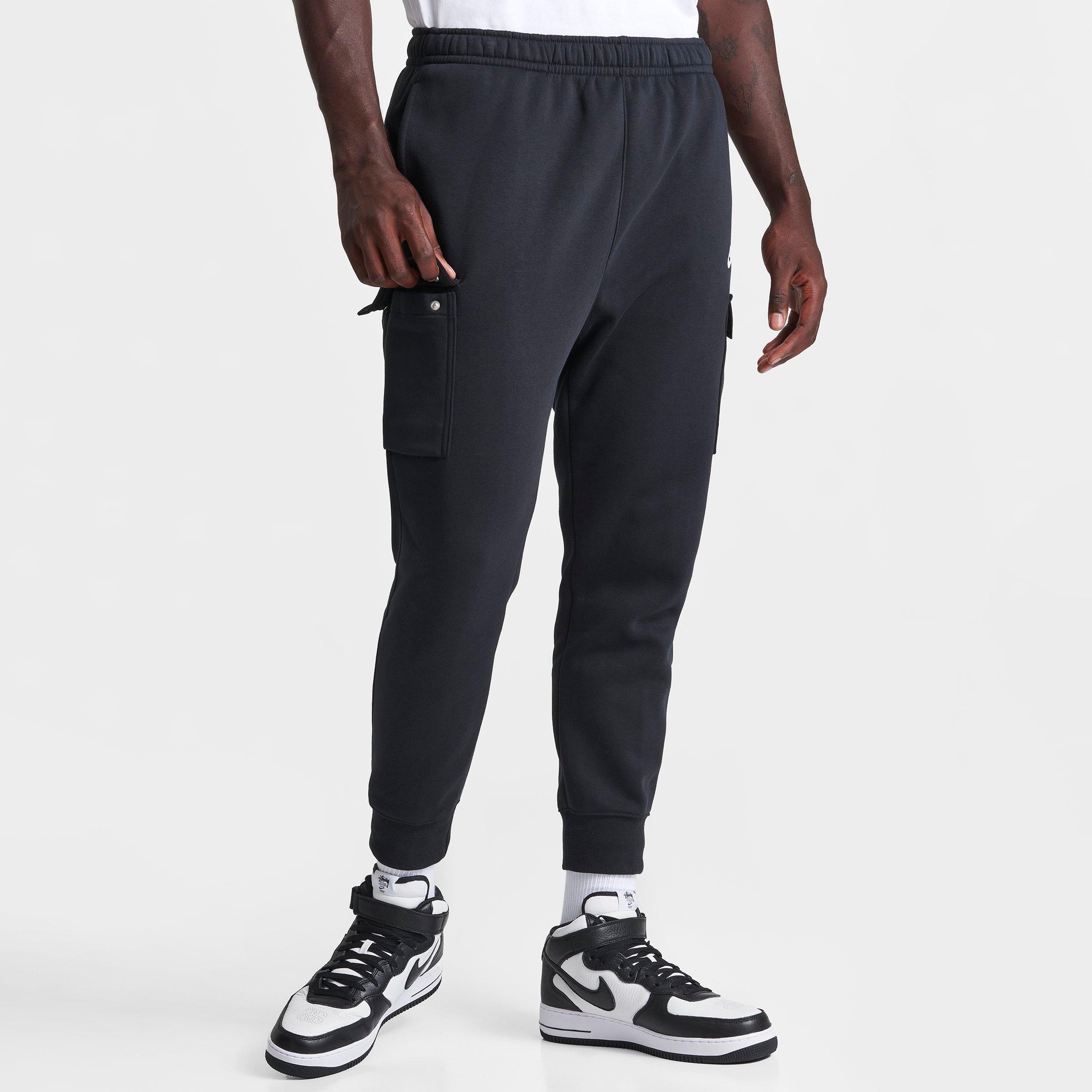 men's nike sportswear club fleece cargo jogger pants