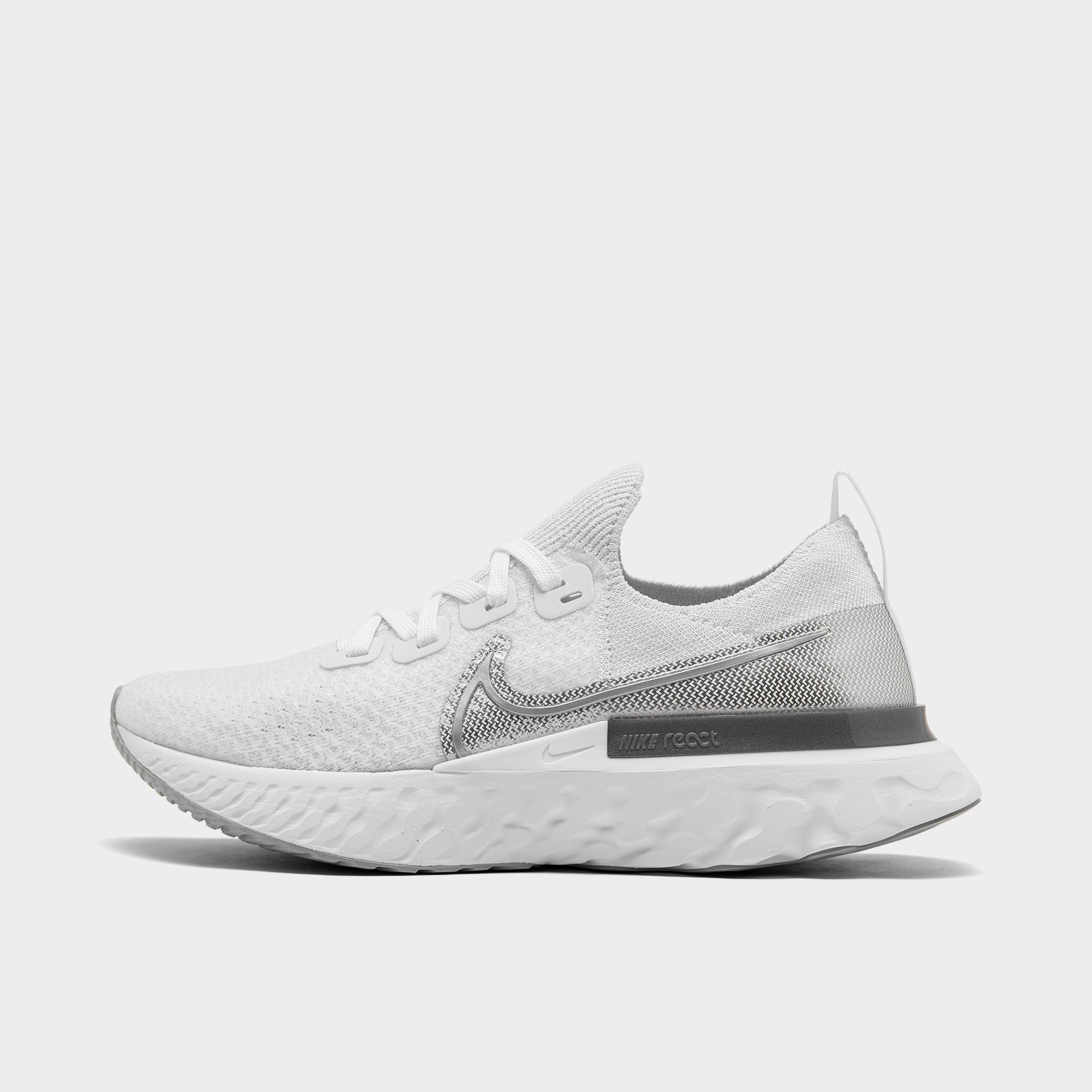 white nike react womens