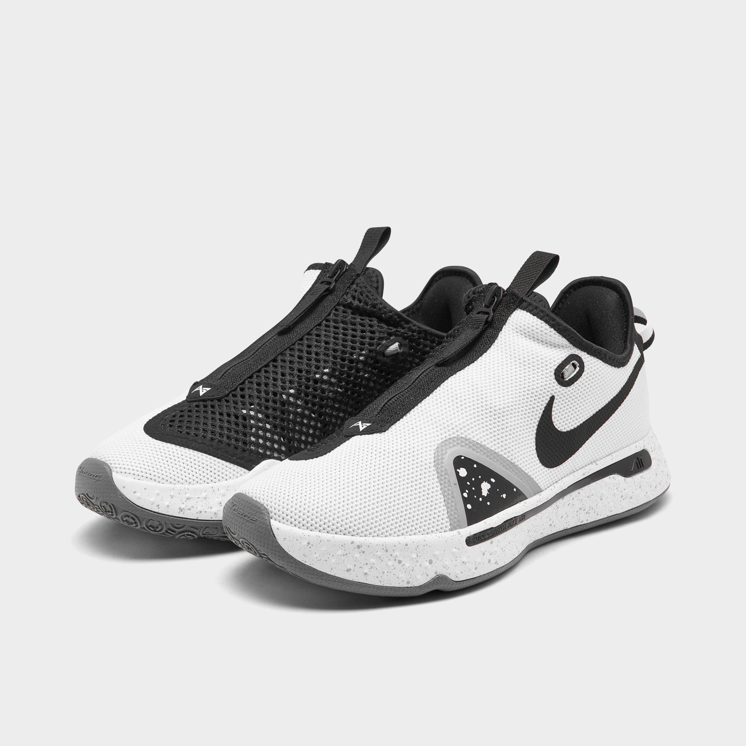 white pg shoes