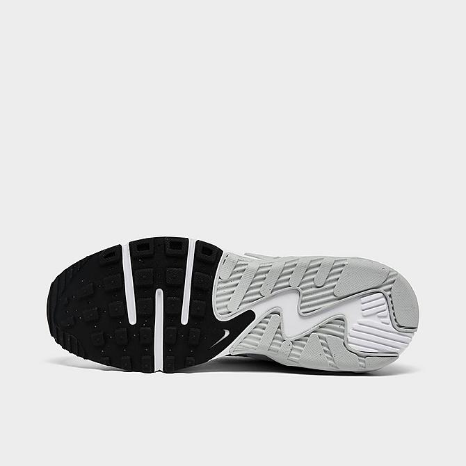 Bottom view of Women's Nike Excee Casual Shoes in White/Black/Pure Platinum Click to zoom
