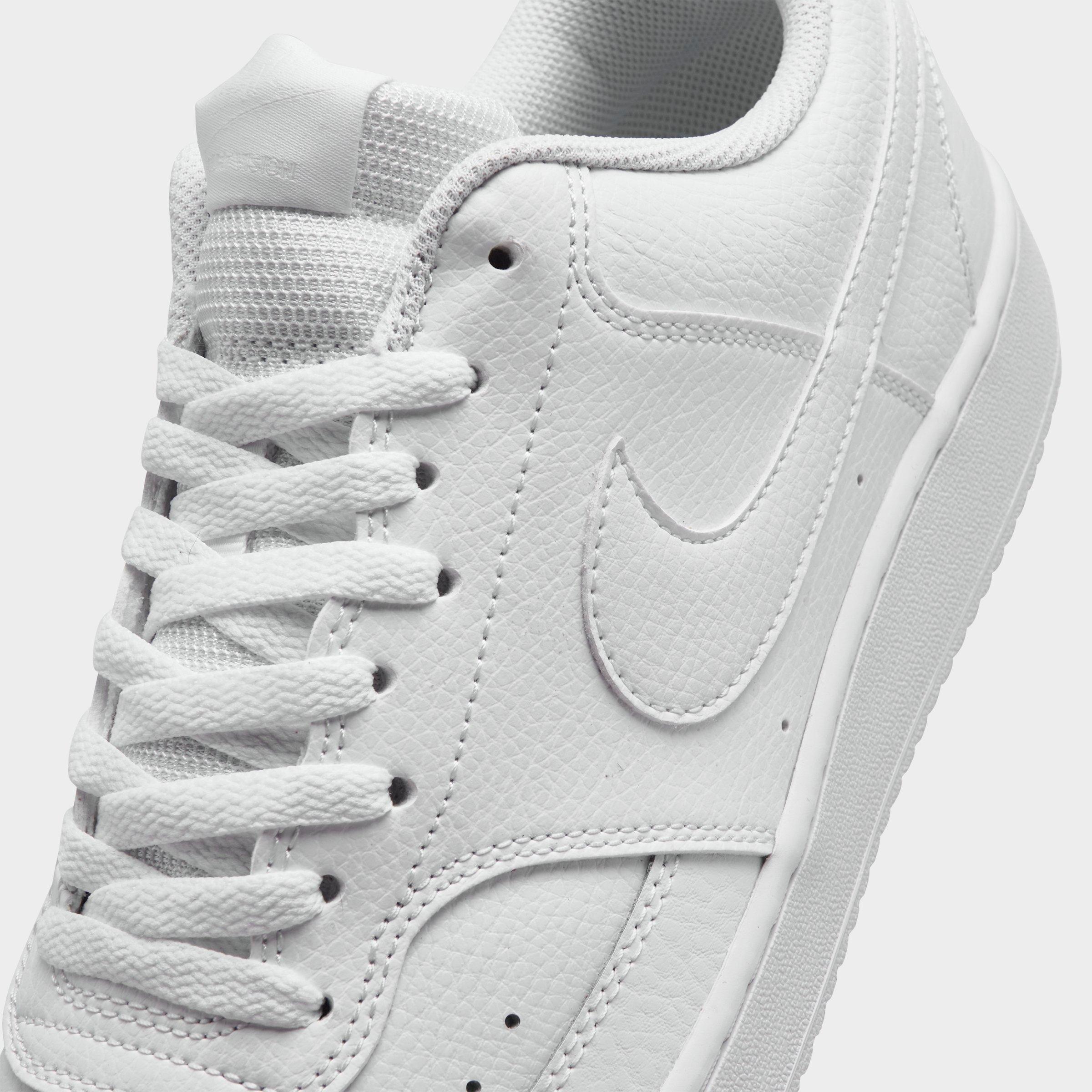 women's nikecourt vision low casual sneakers from finish line