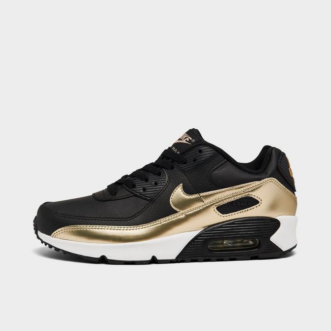 Nike air max store black gold white