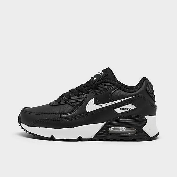 nike junior air max 90 white leather sneaker nike junior air max 90 white leather sneaker
