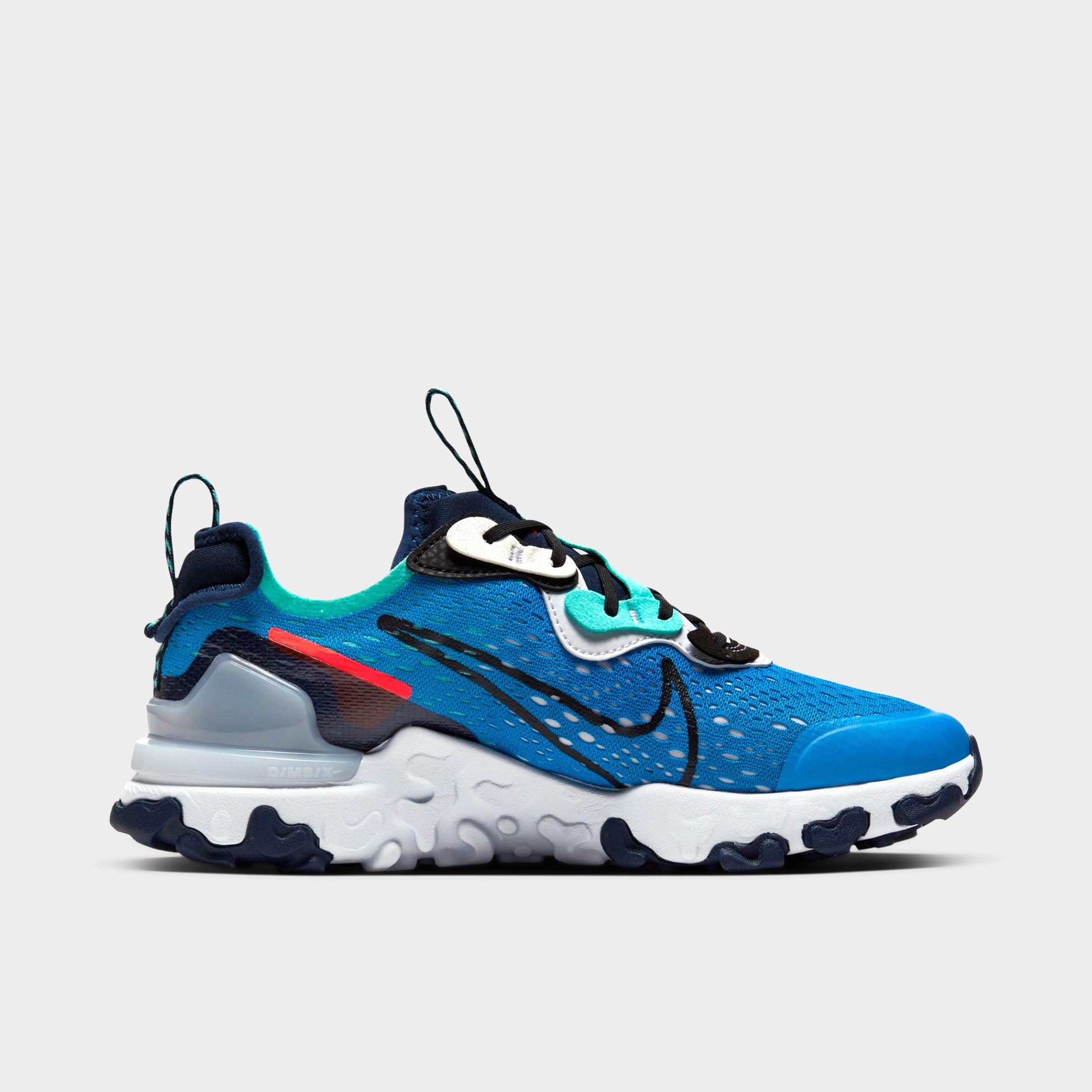 big kids nike react vision