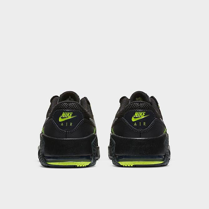 Left view of Little Kids' Nike Air Max Excee Casual Shoes in Anthracite/Metallic Silver/Black/Volt Click to zoom