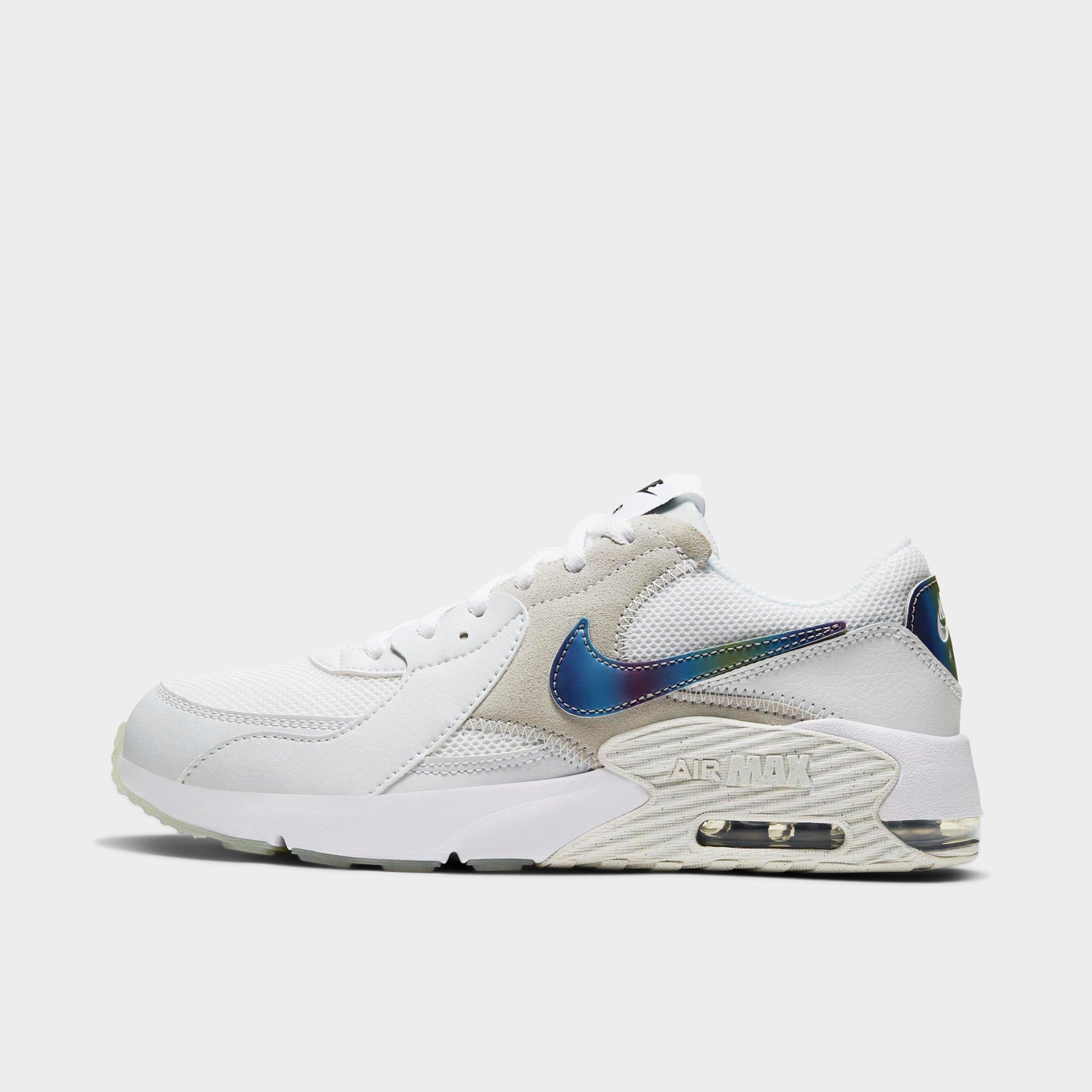 all white air max kids