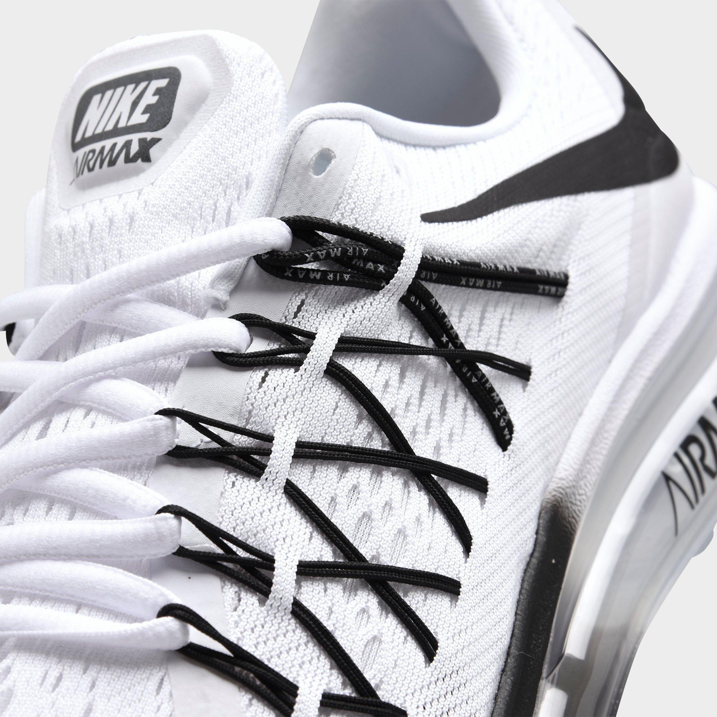 nike air max 2015 white black