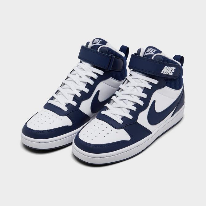 Nike court shop borough mid blue