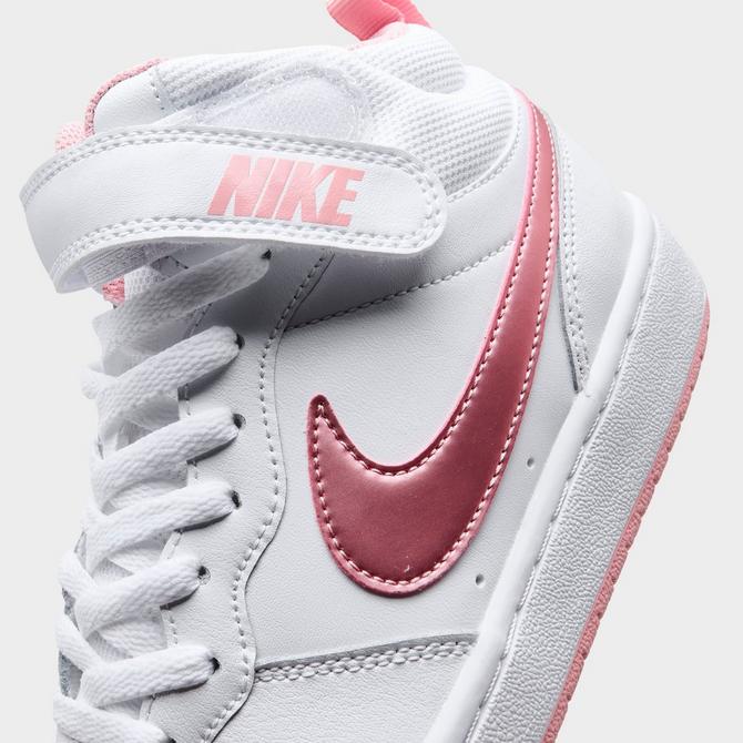 Girls Big Kids Nike Court Borough Mid 2 Casual Shoes Finish Line