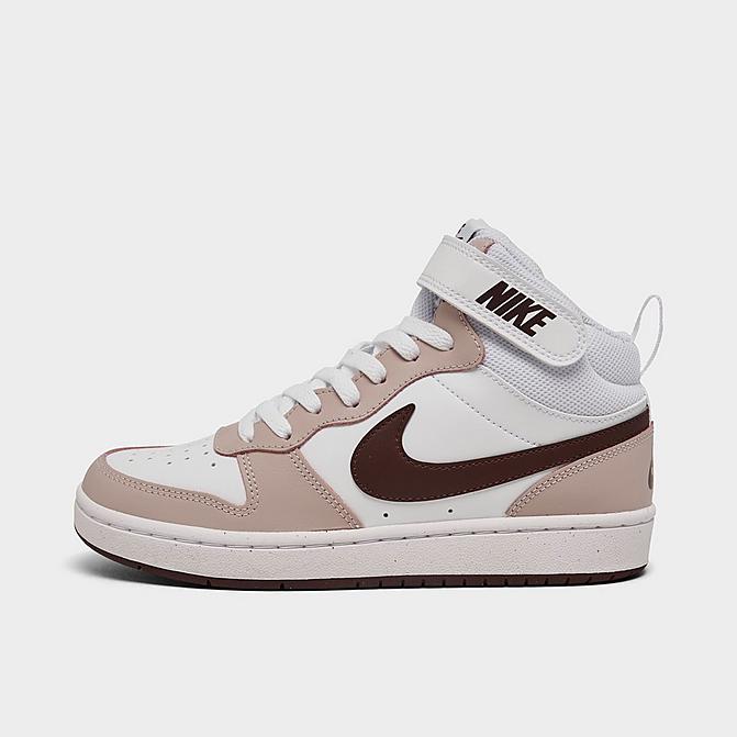 Girls' Big Kids' Nike Court Borough Mid 2 Casual Shoes Girls' Big Kids' Nike Court Borough Mid 2 Casual Shoes