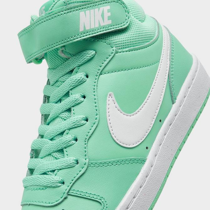 Girls Green Mid Top Shoes.