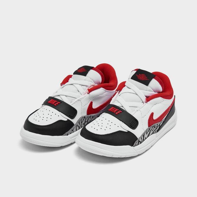 Jordan AIR JORDAN LEGACY 312 LOW (GS) Red/White - WHITE/FIRE RED-BLACK-WOLF  GREY