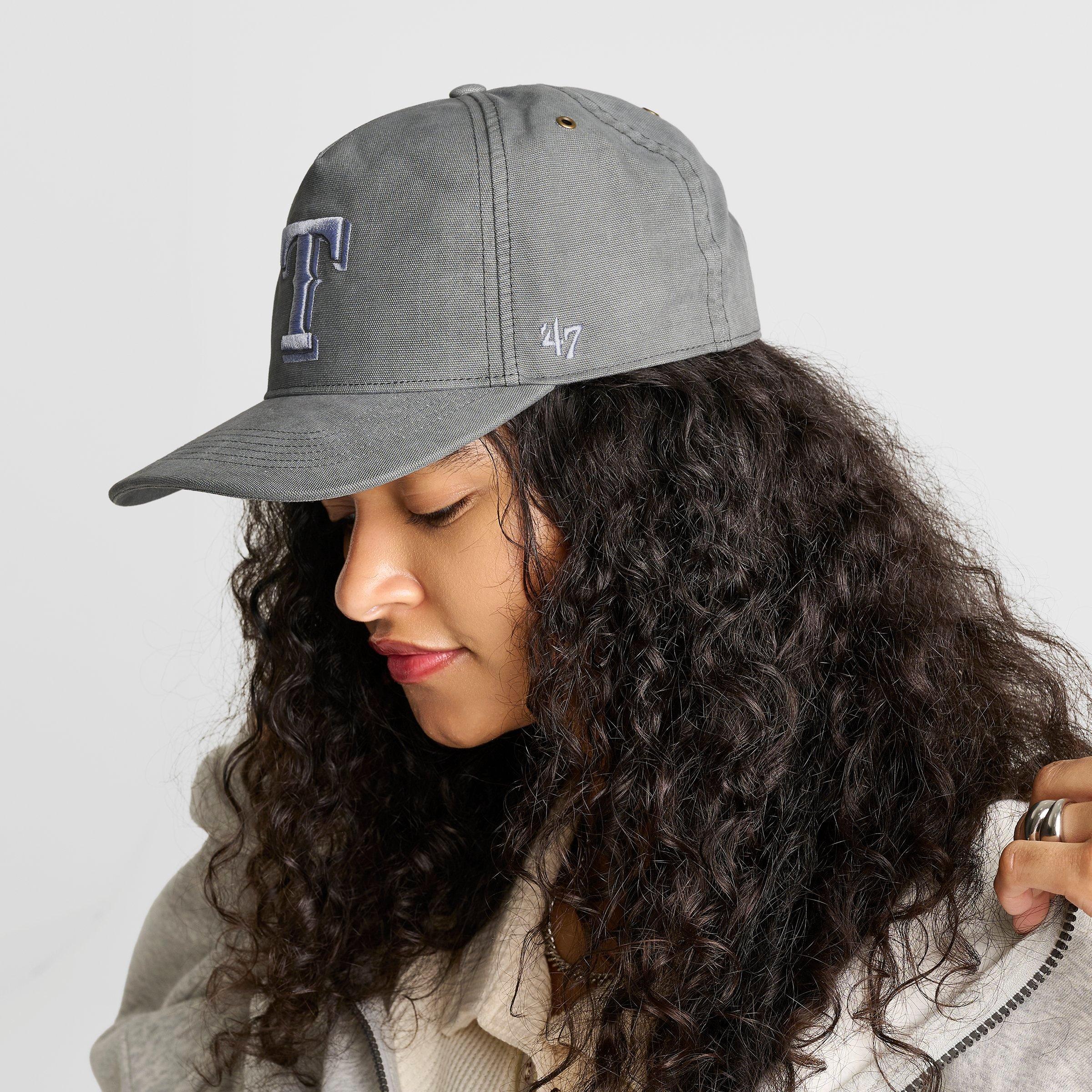 47 x Carhartt Texas Rangers MLB HITCH Snapback Hat | Finish Line
