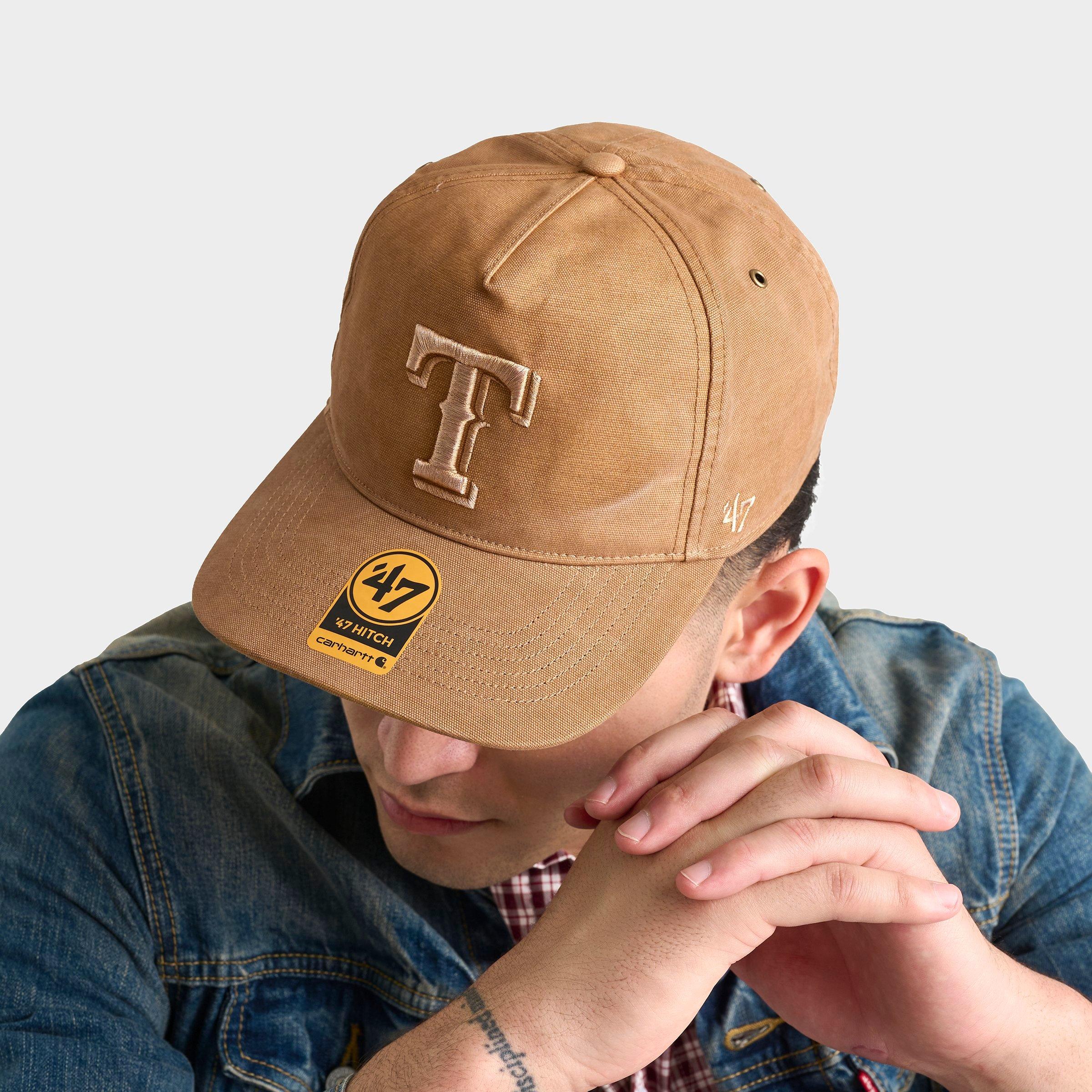 47 x Carhartt Texas Rangers MLB HITCH Snapback Hat | Finish Line
