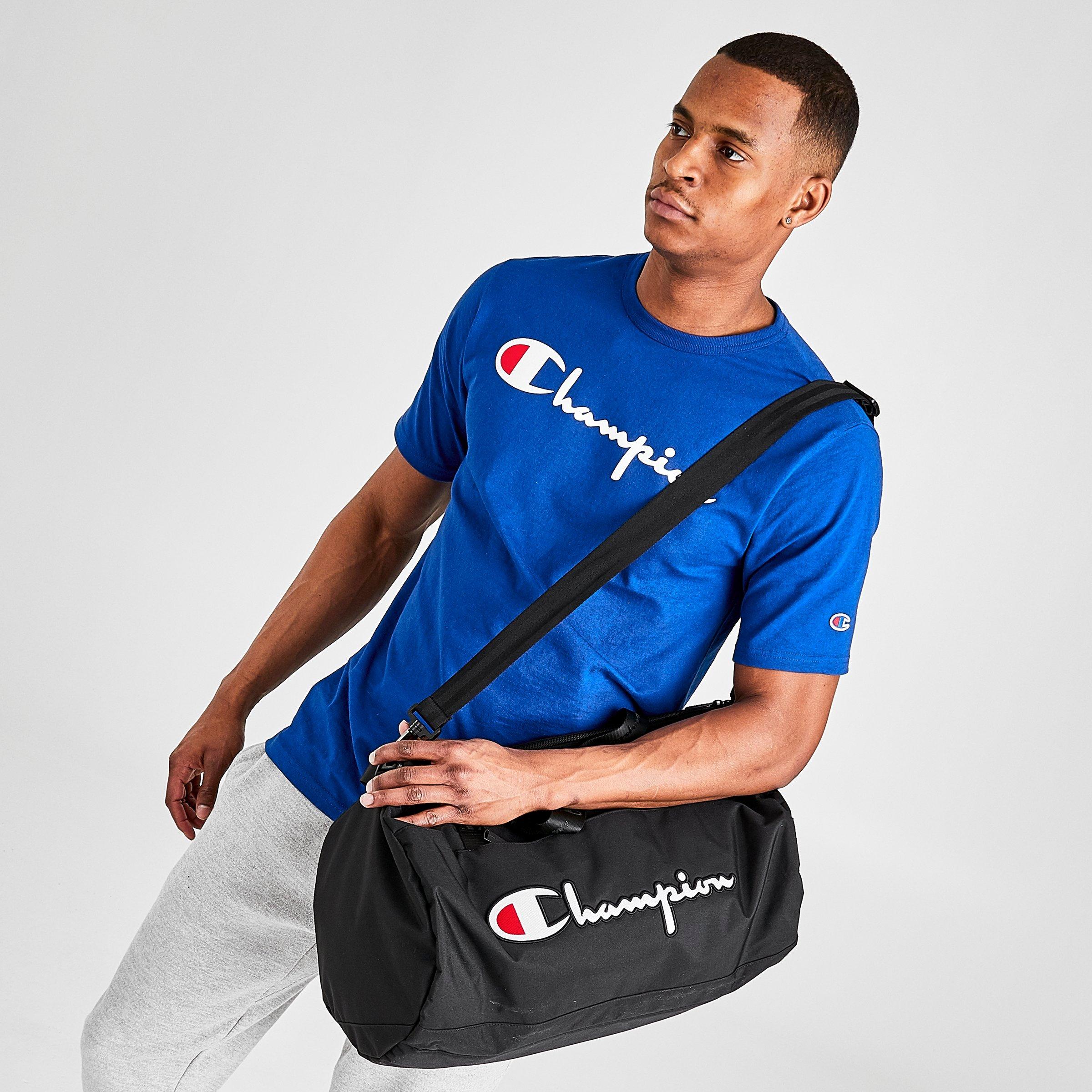 blue champion bag