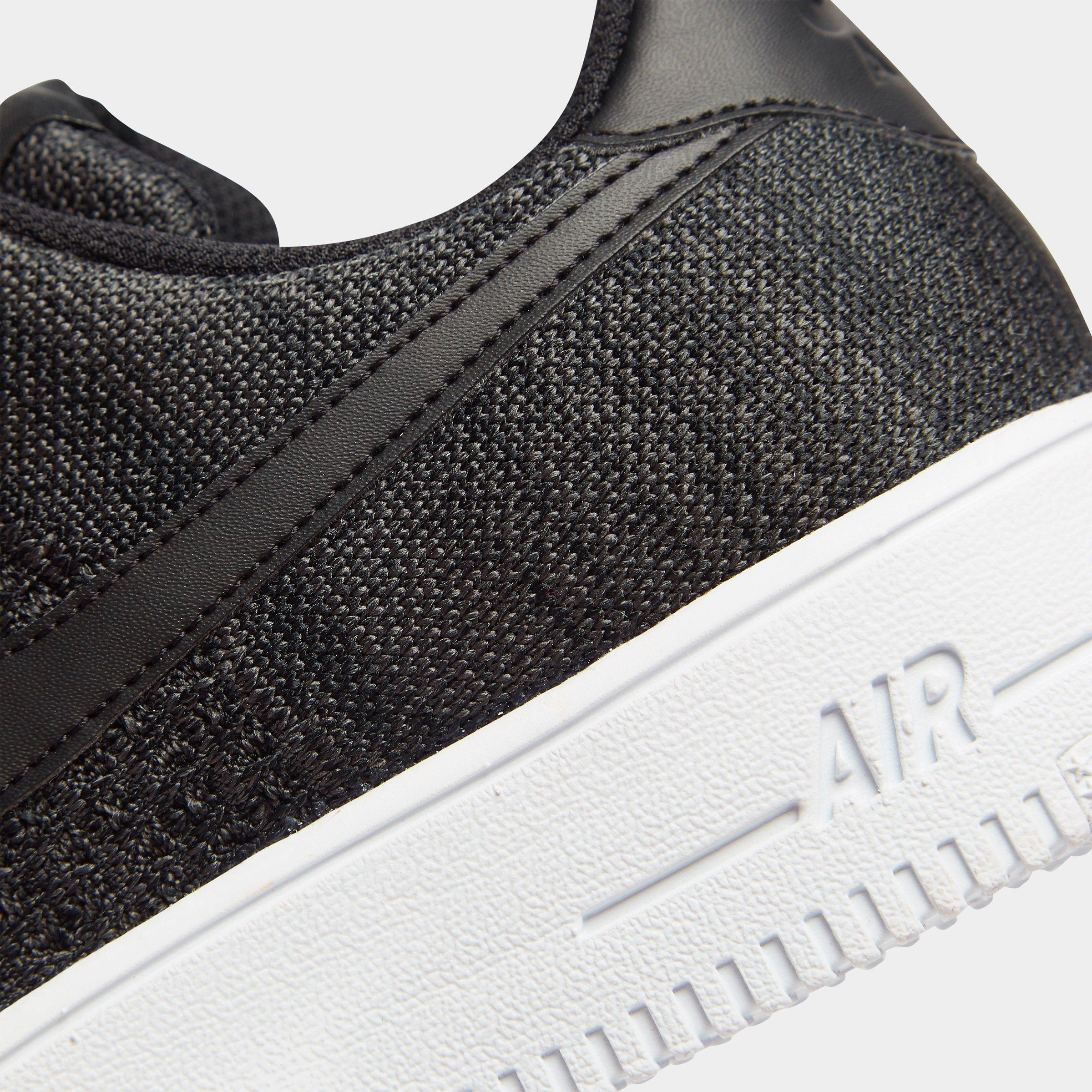 air force 1 black and white mens