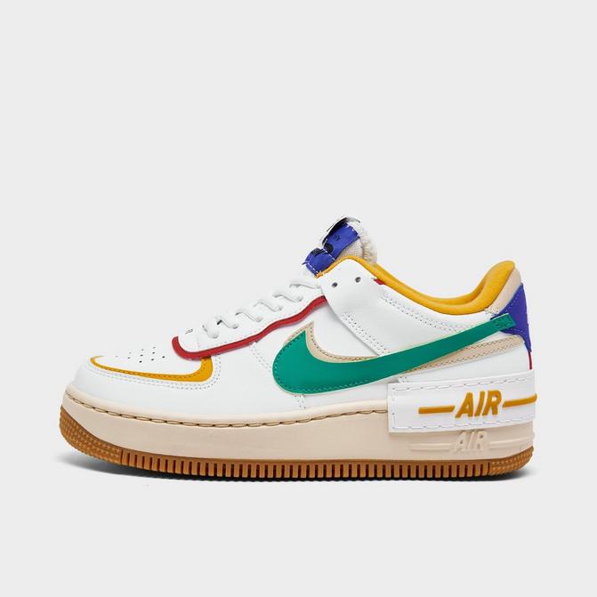 Nike Air Force 1 Custom Bold Green Outline Sneakers Line Shoes Mens Womens