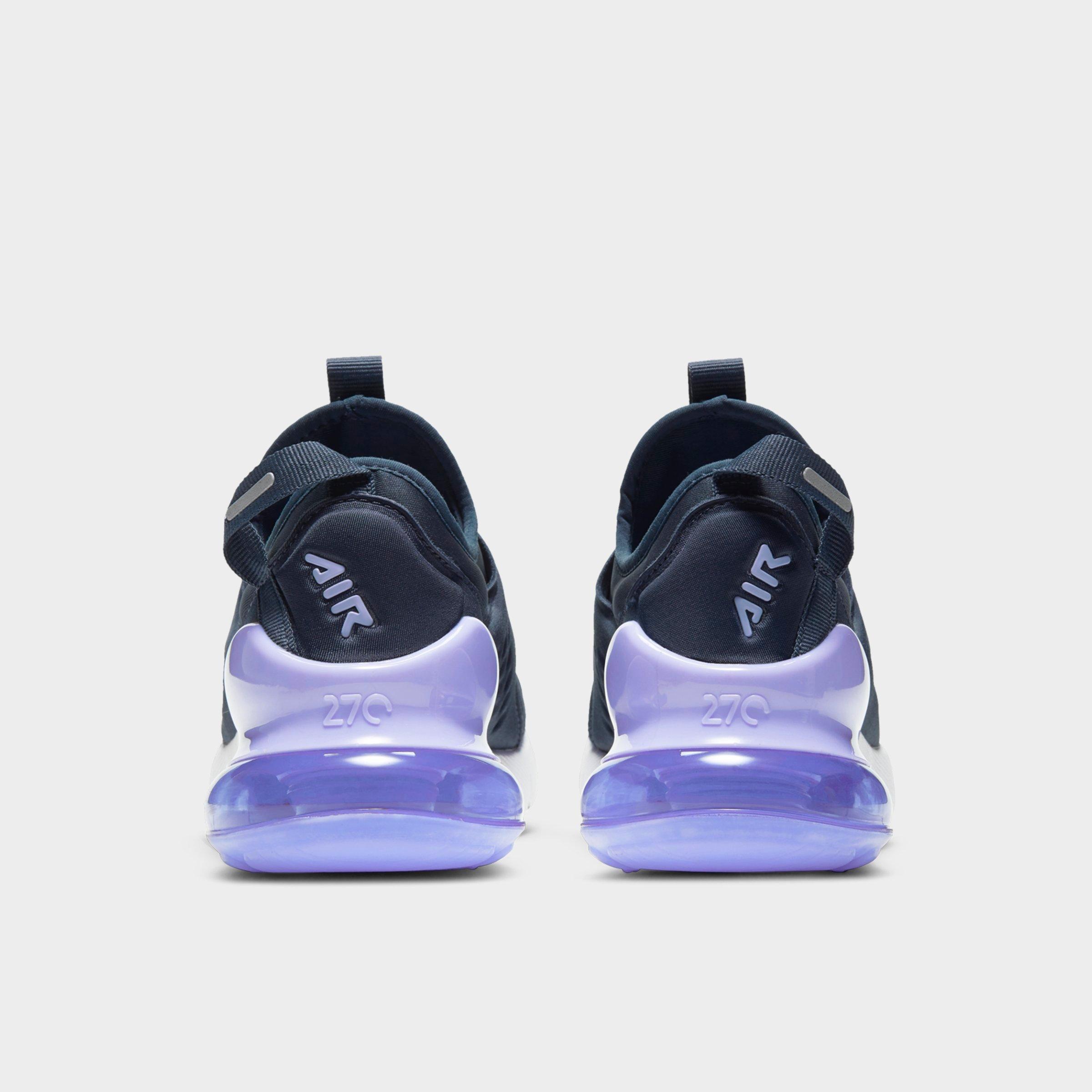 nike air max 270 black and purple