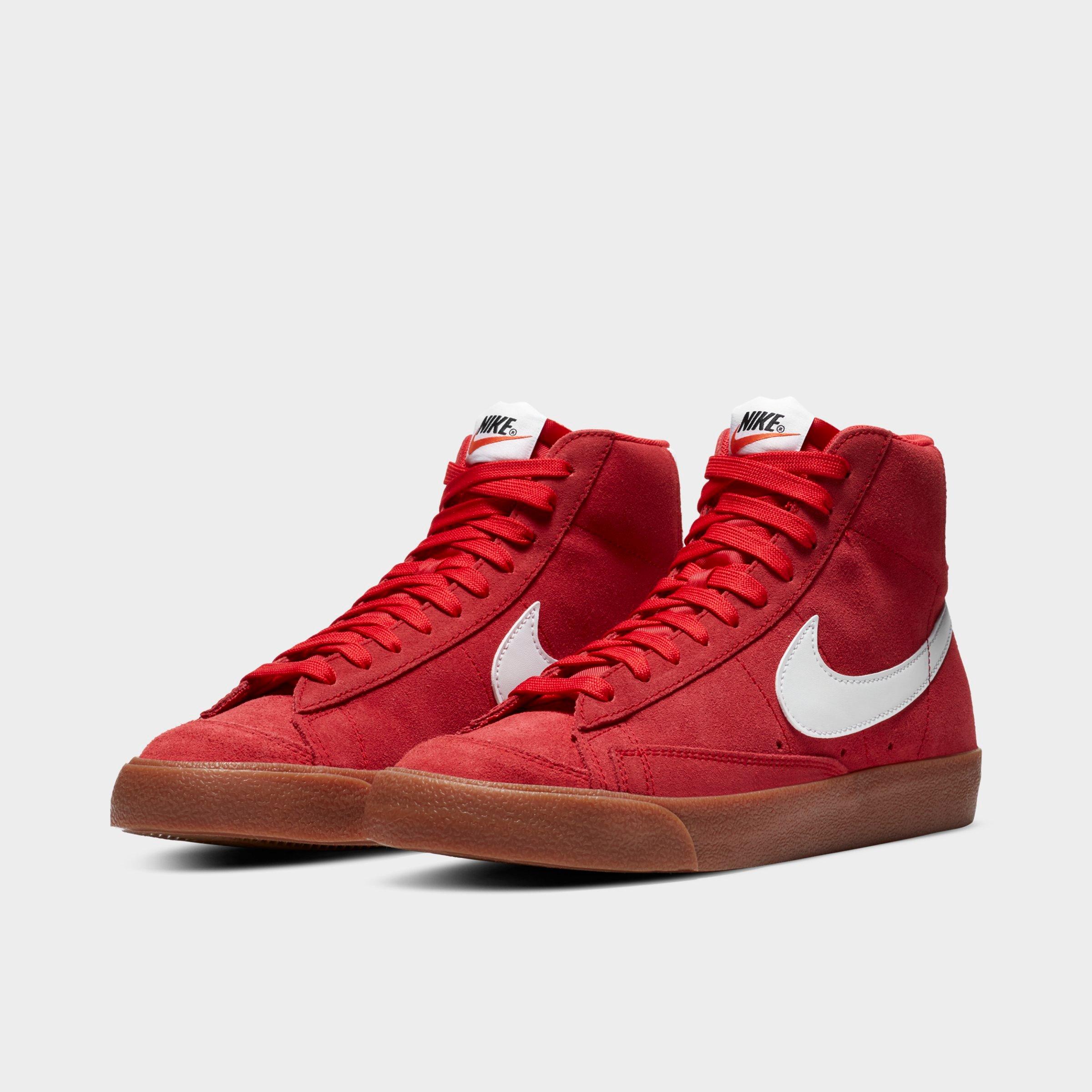 nike blazer high mens red