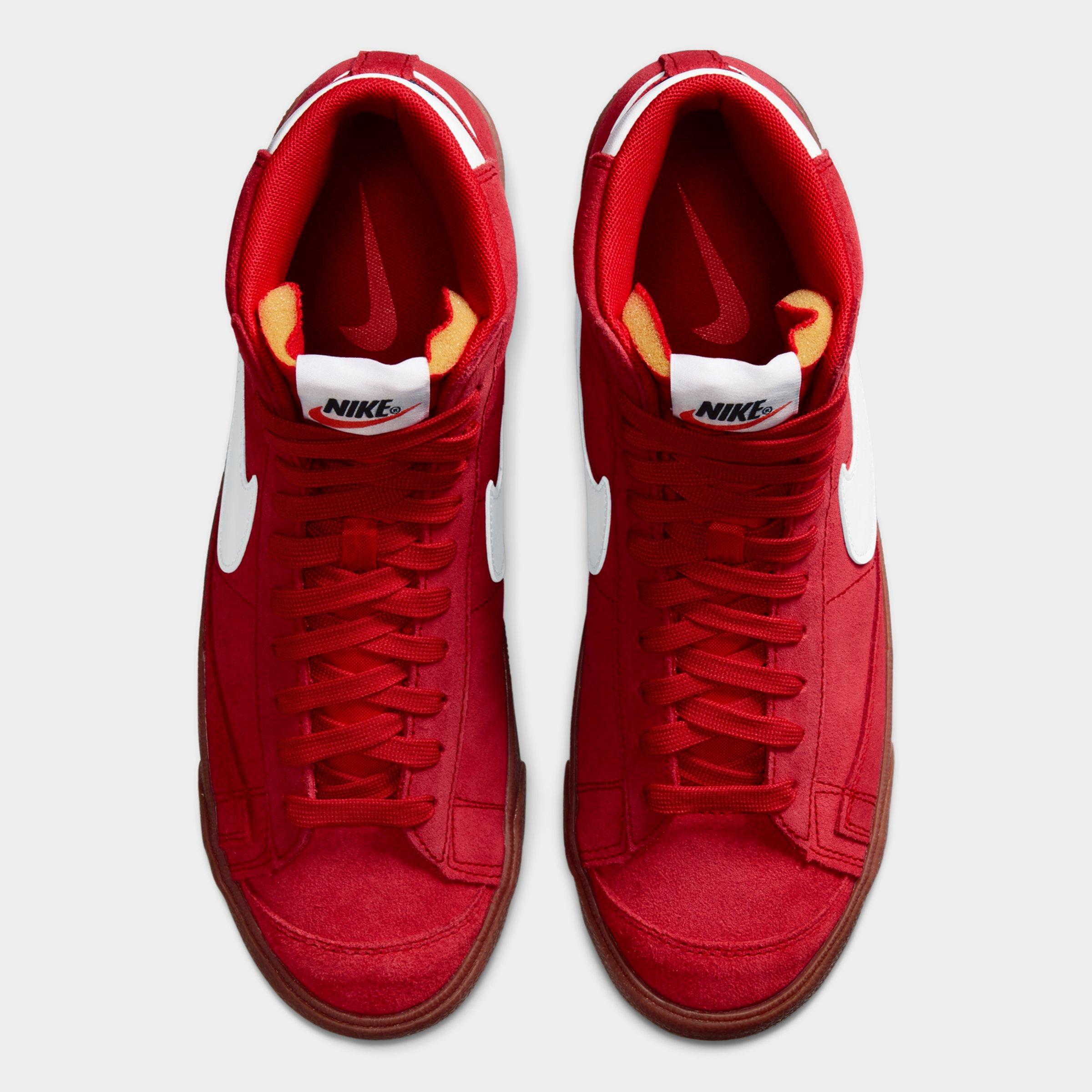 nike blazer high mens red