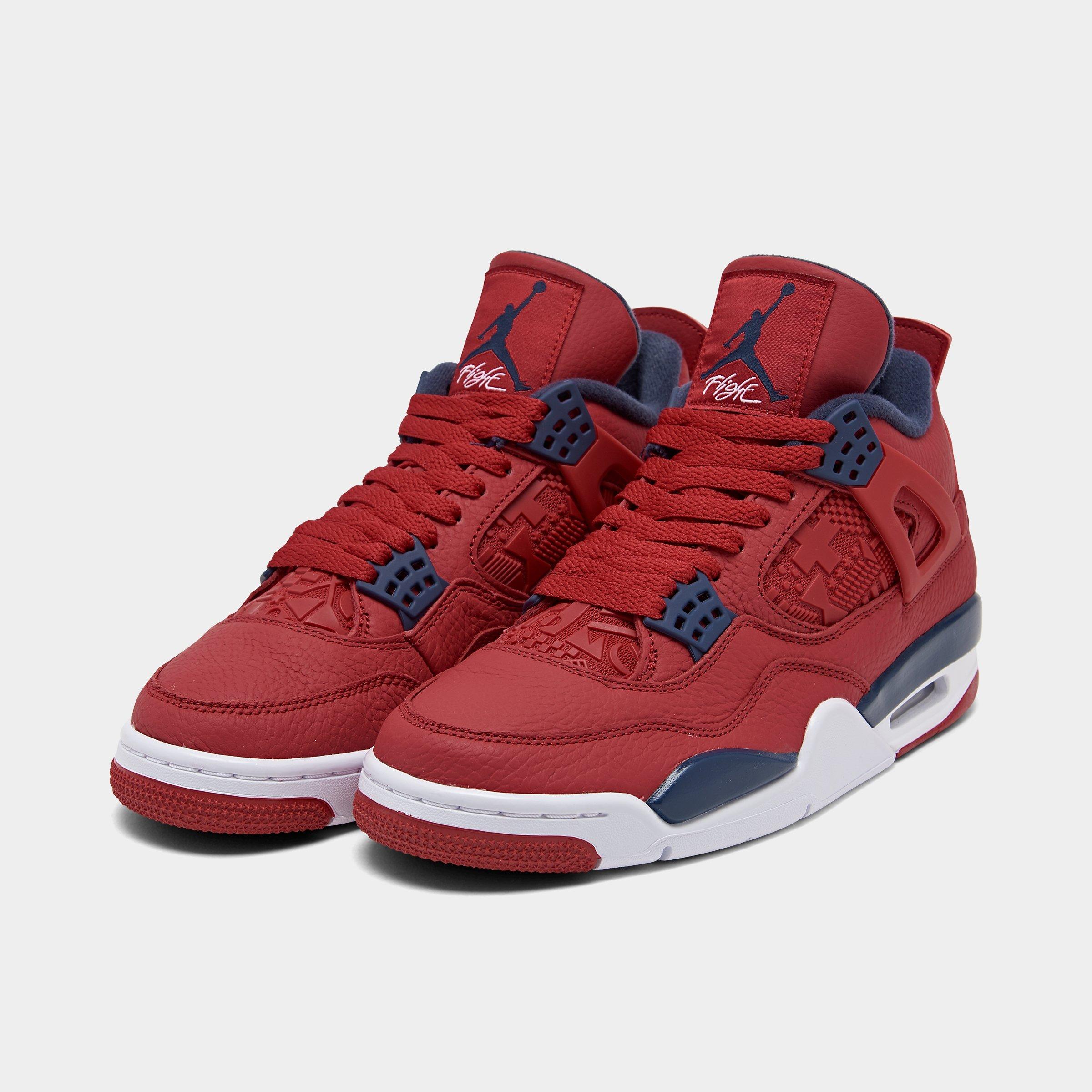 jordan retro 4 red and gold