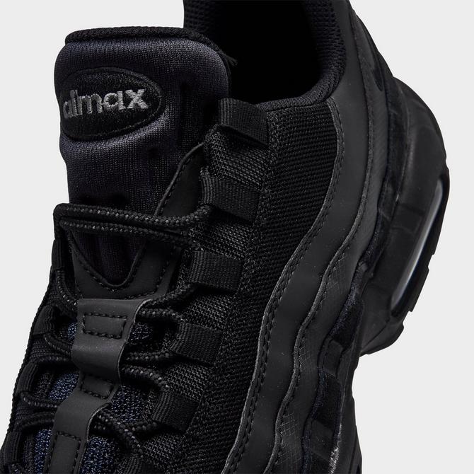 Mens all black air best sale max 95