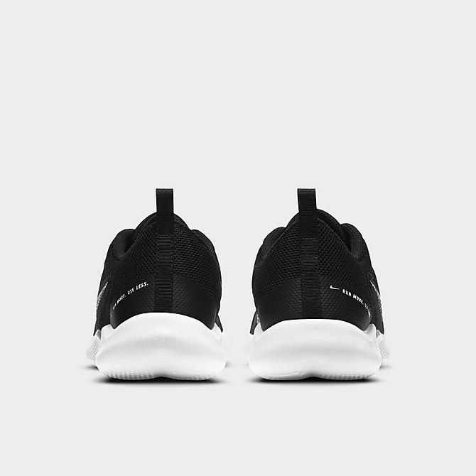 Left view of Men's Nike Flex Experience Run 10 Running Shoes in Black/White Click to zoom