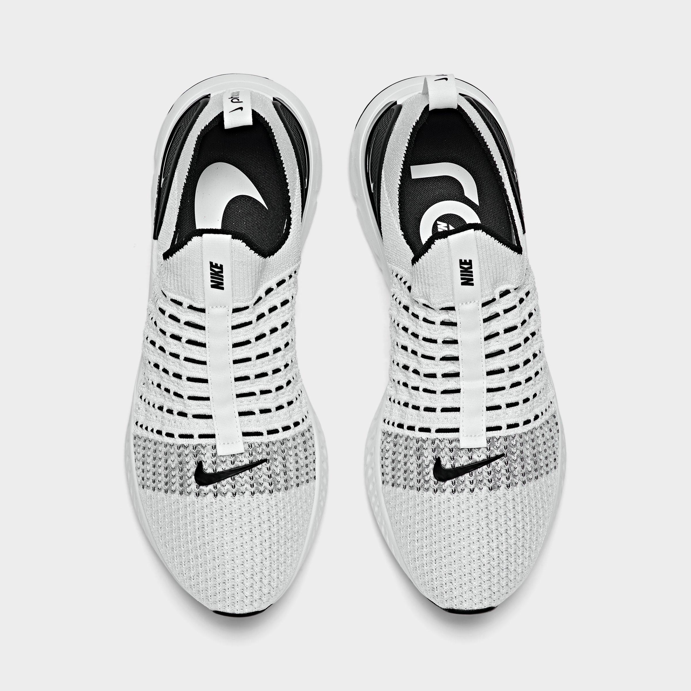 nike react phantom run flyknit 2 white pure platinum